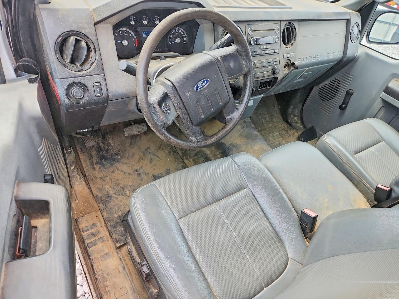 2015 Ford F250 Super Duty White vin: 1FDBF2B6XFEA14676