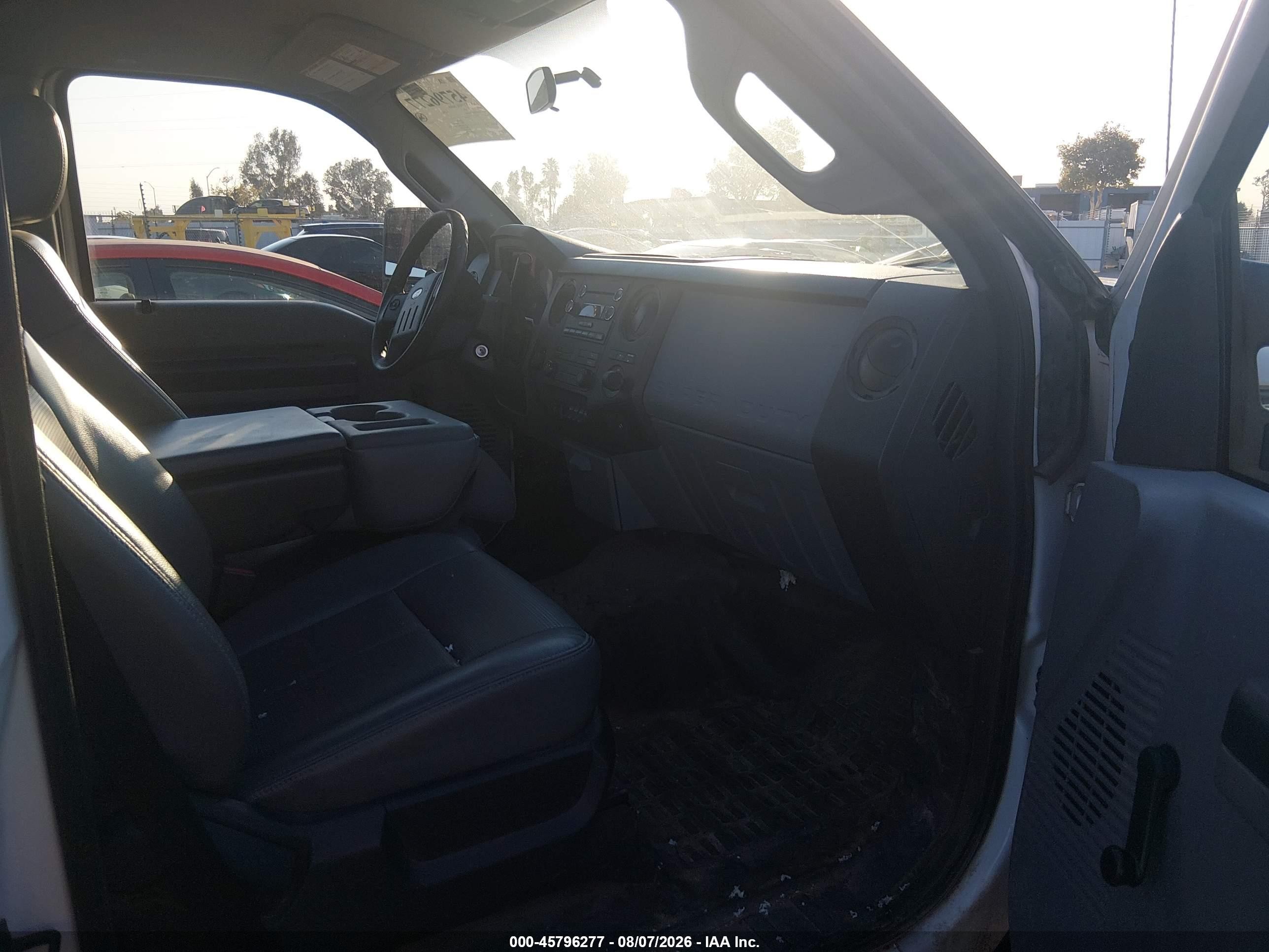 2015 Ford F-250 Xl White vin: 1FDBF2B6XFEA84050