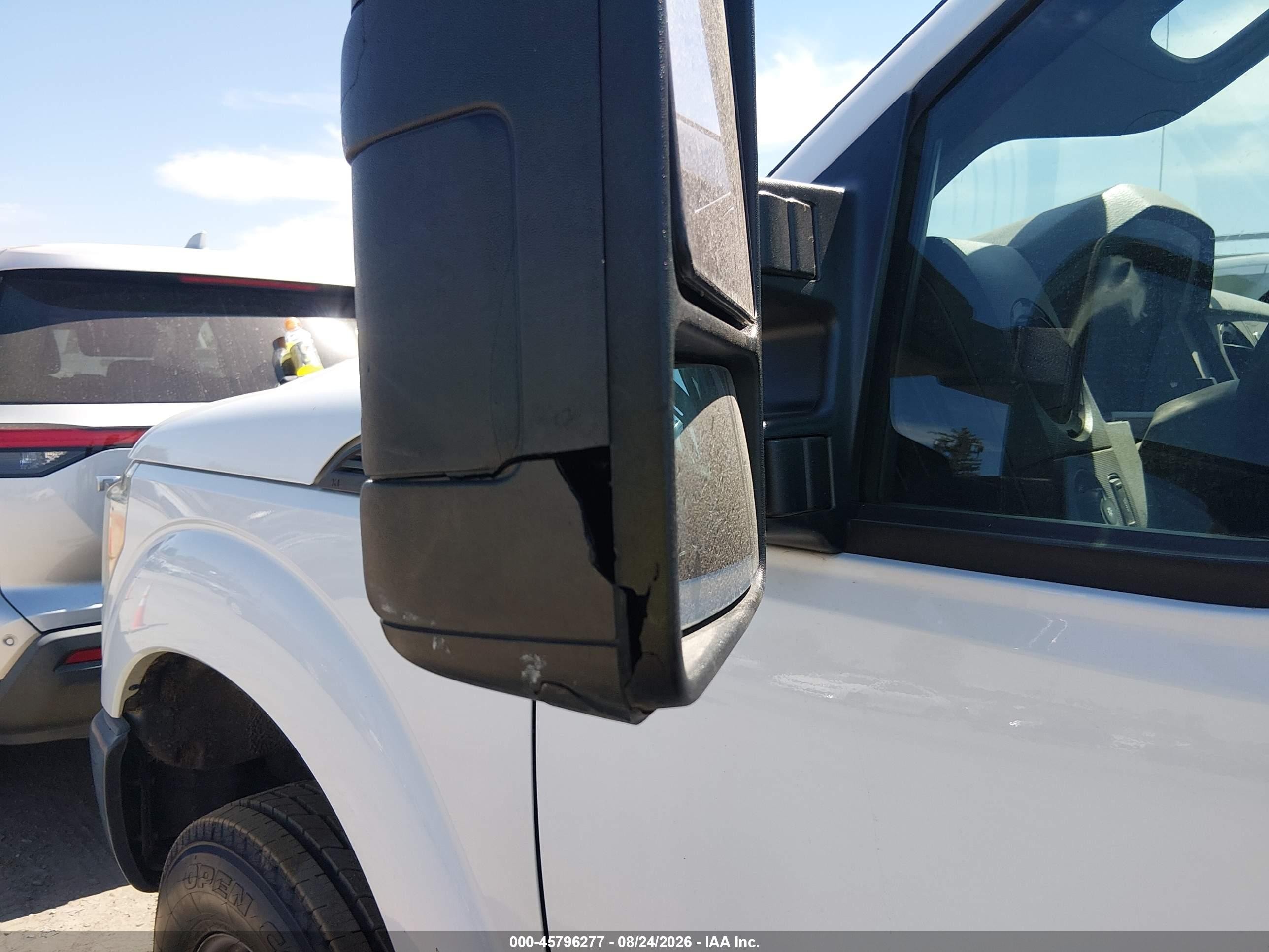 2015 Ford F-250 Xl White vin: 1FDBF2B6XFEA84050