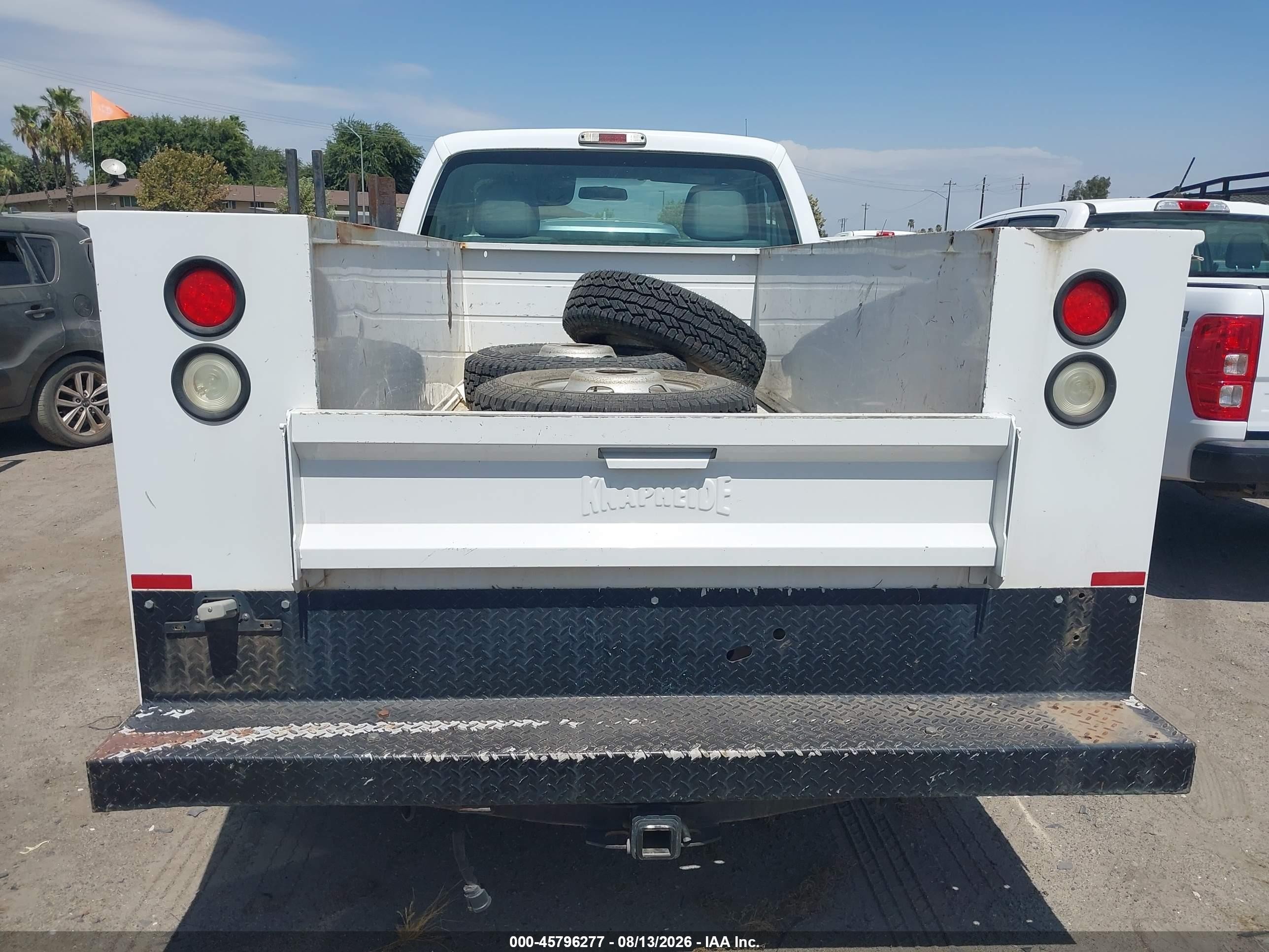 2015 Ford F-250 Xl White vin: 1FDBF2B6XFEA84050