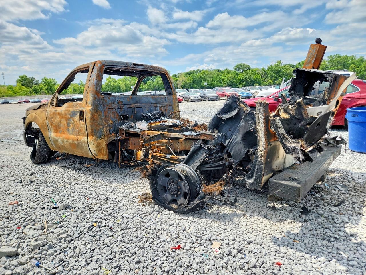 2012 Ford F250 Super Duty Burn vin: 1FDBF2BT9CEC62578