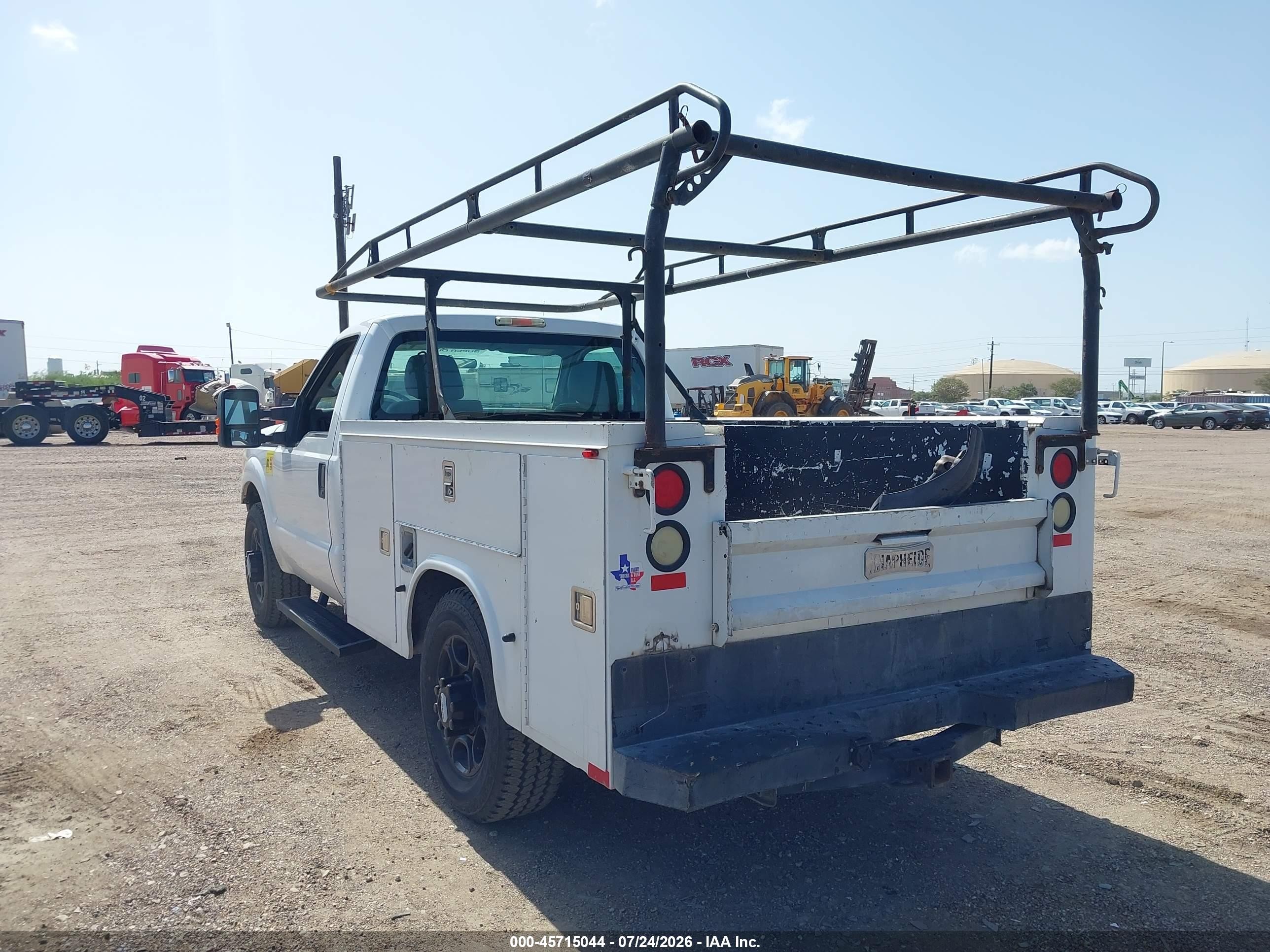 2012 Ford F-350 Xl White vin: 1FDBF3A64CEC63266