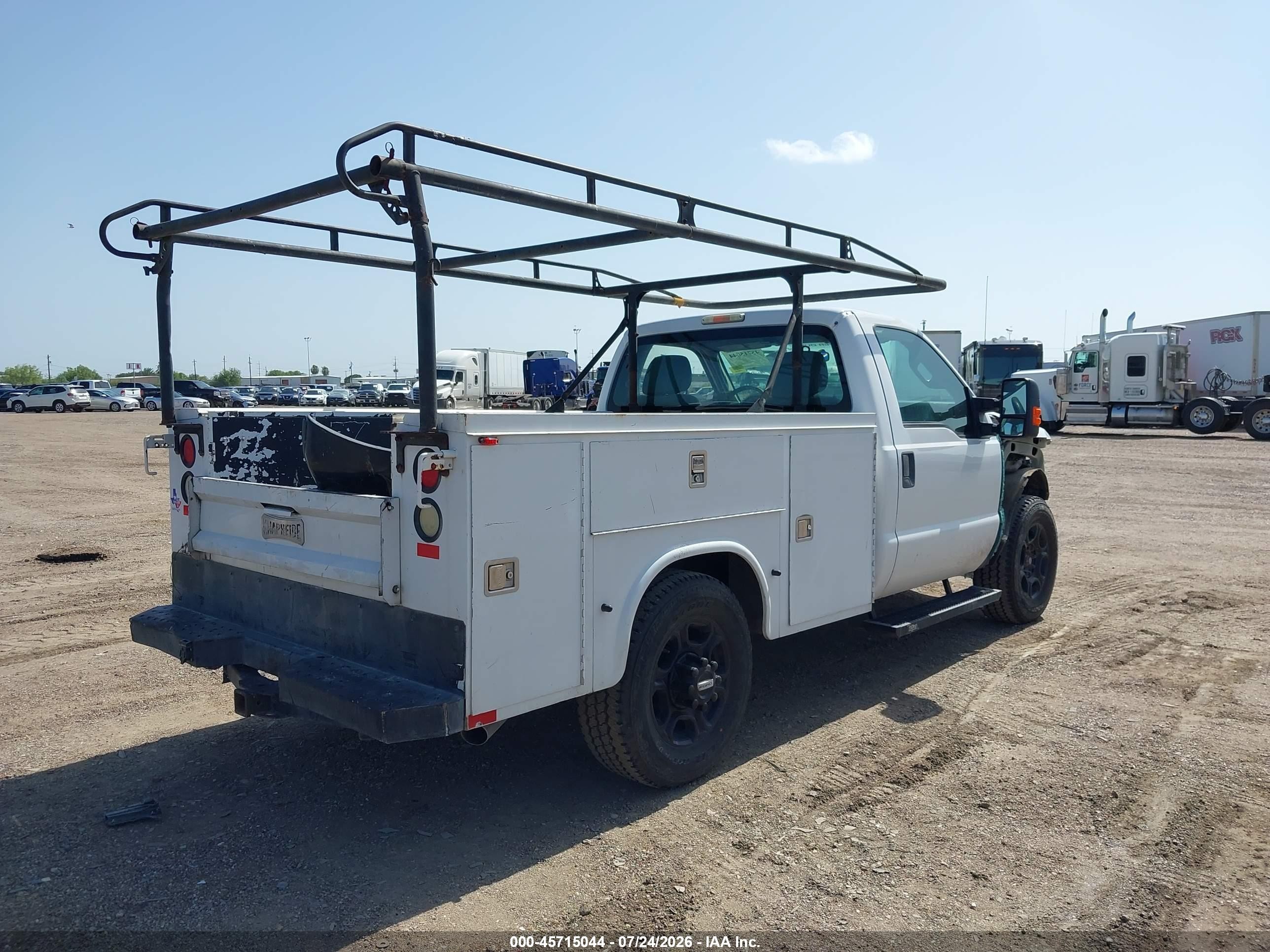 2012 Ford F-350 Xl White vin: 1FDBF3A64CEC63266