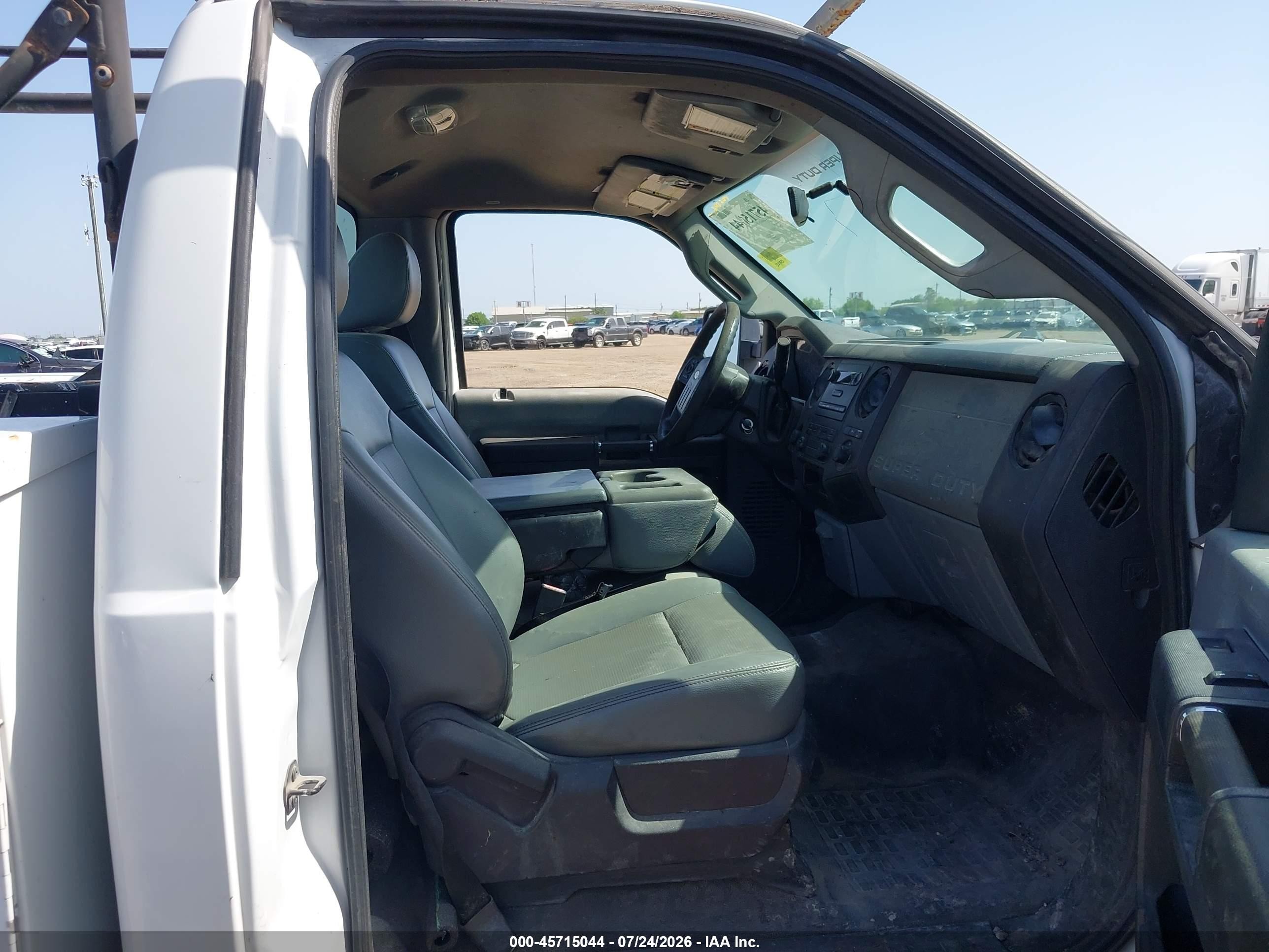 2012 Ford F-350 Xl White vin: 1FDBF3A64CEC63266