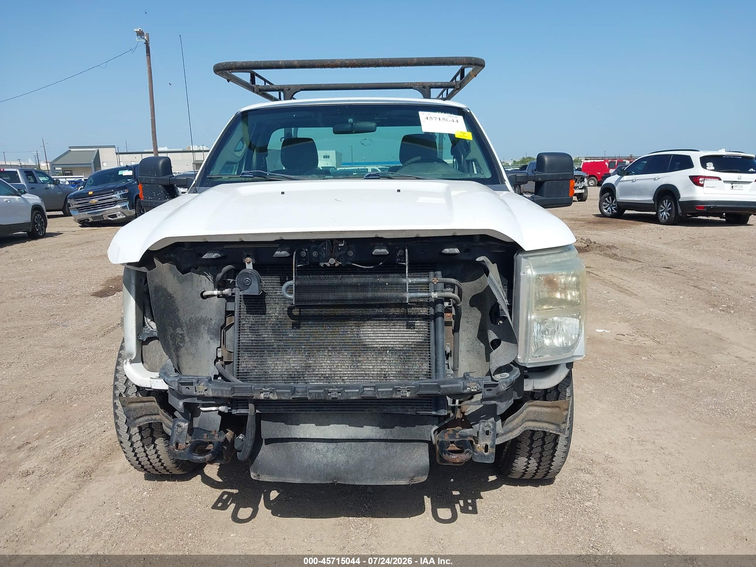 2012 Ford F-350 Xl White vin: 1FDBF3A64CEC63266