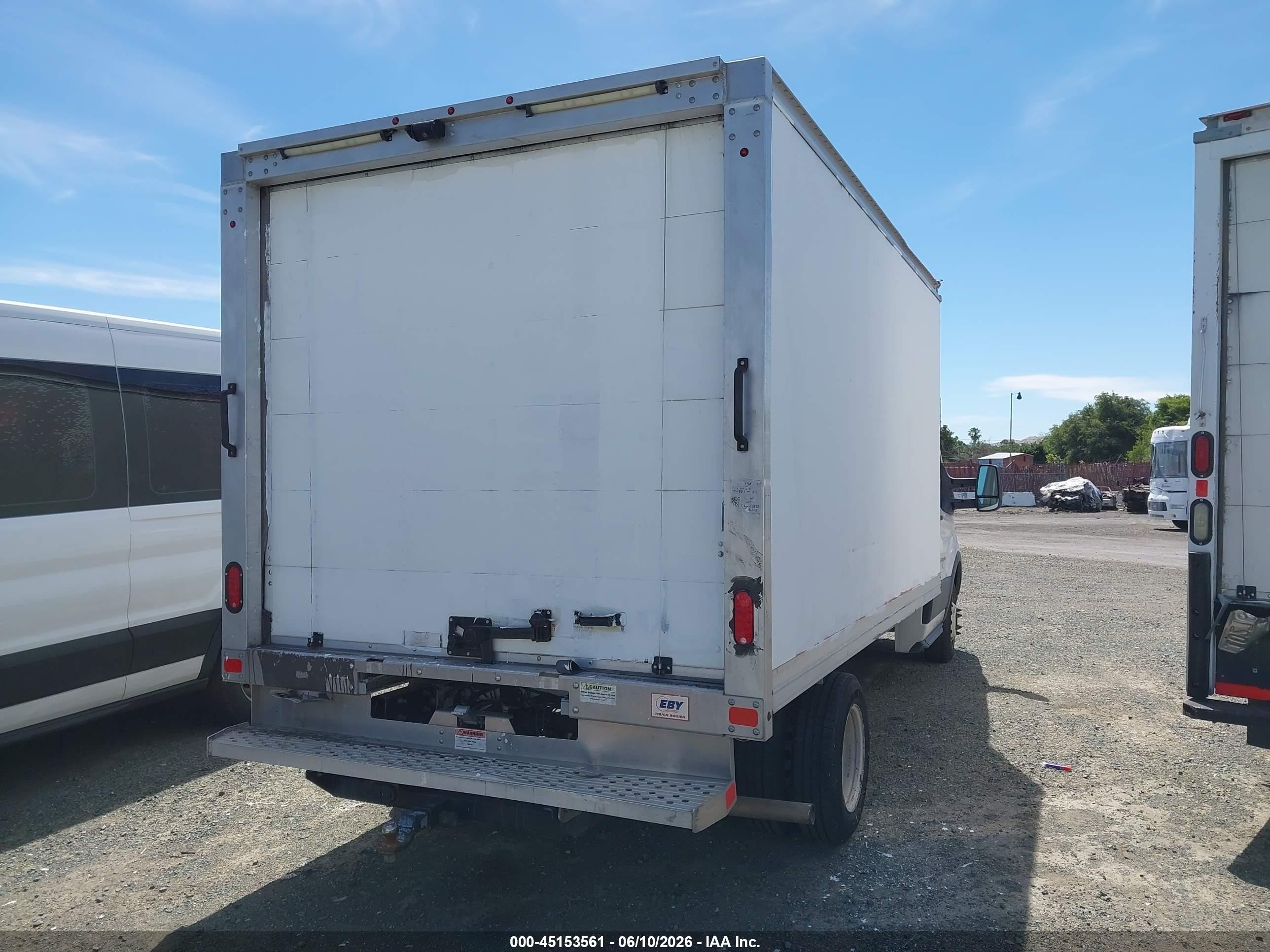 2018 Ford Transit-350 Cab   White vin: 1FDBF8ZM1JKA62147