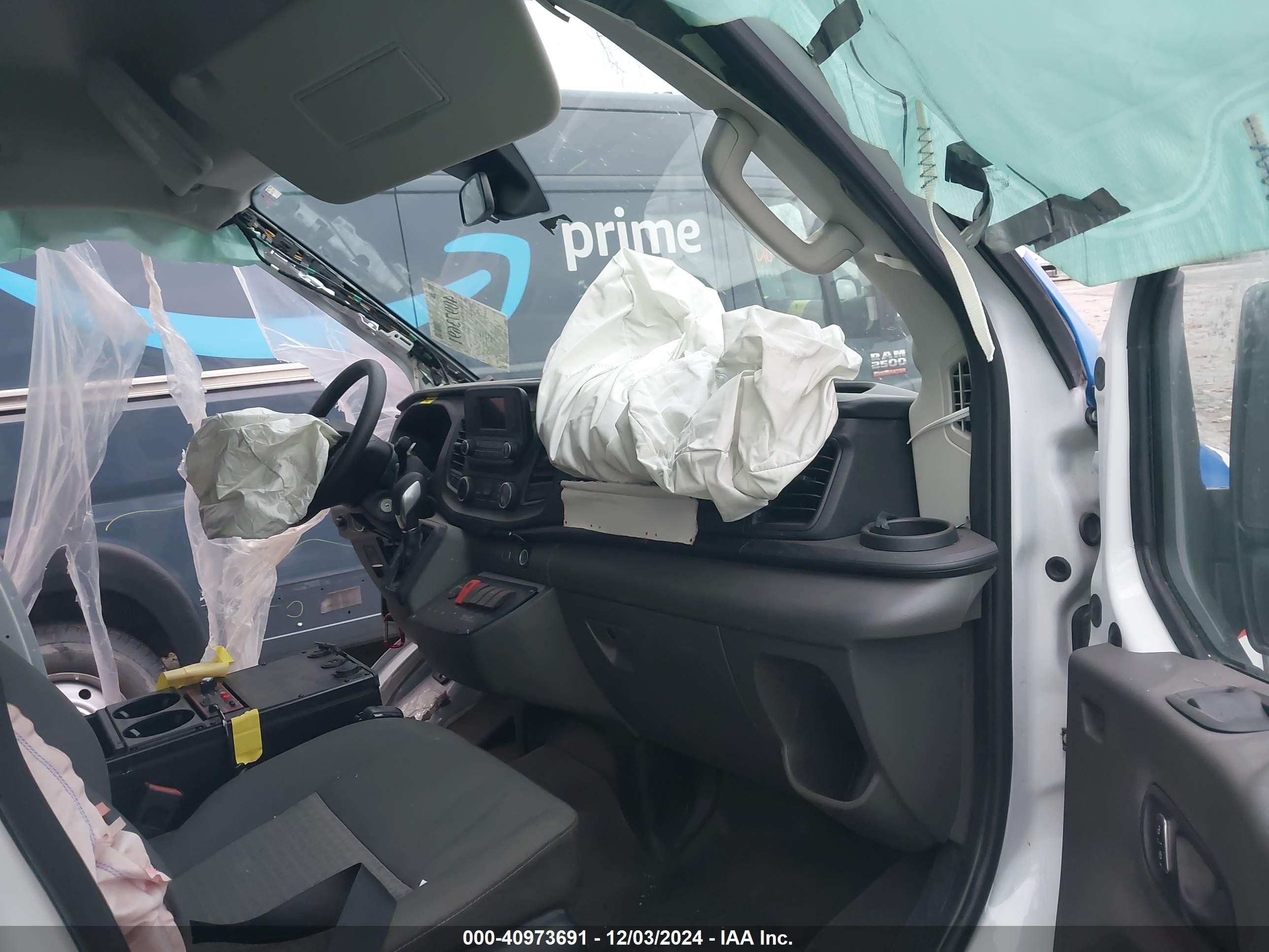 2023 Ford Transit-250 Cargo Van   White vin: 1FDBR1CG3PKA88100