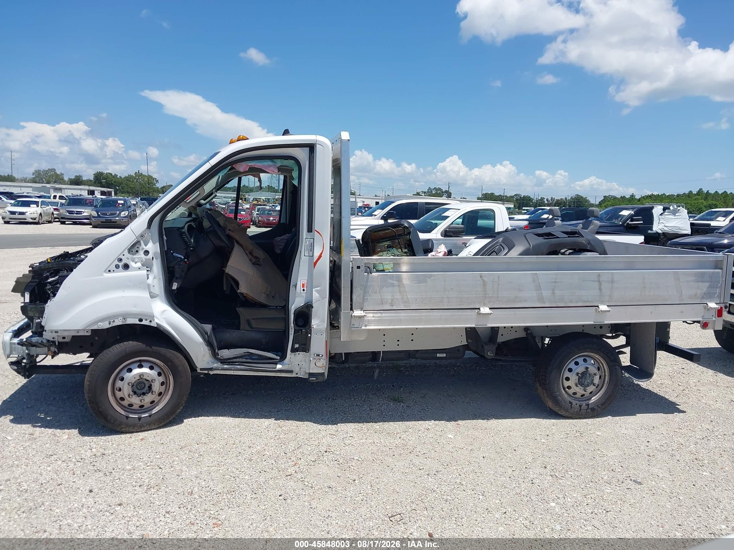 2023 Ford Transit-250 Cab   White vin: 1FDBR7Z86PKB61947