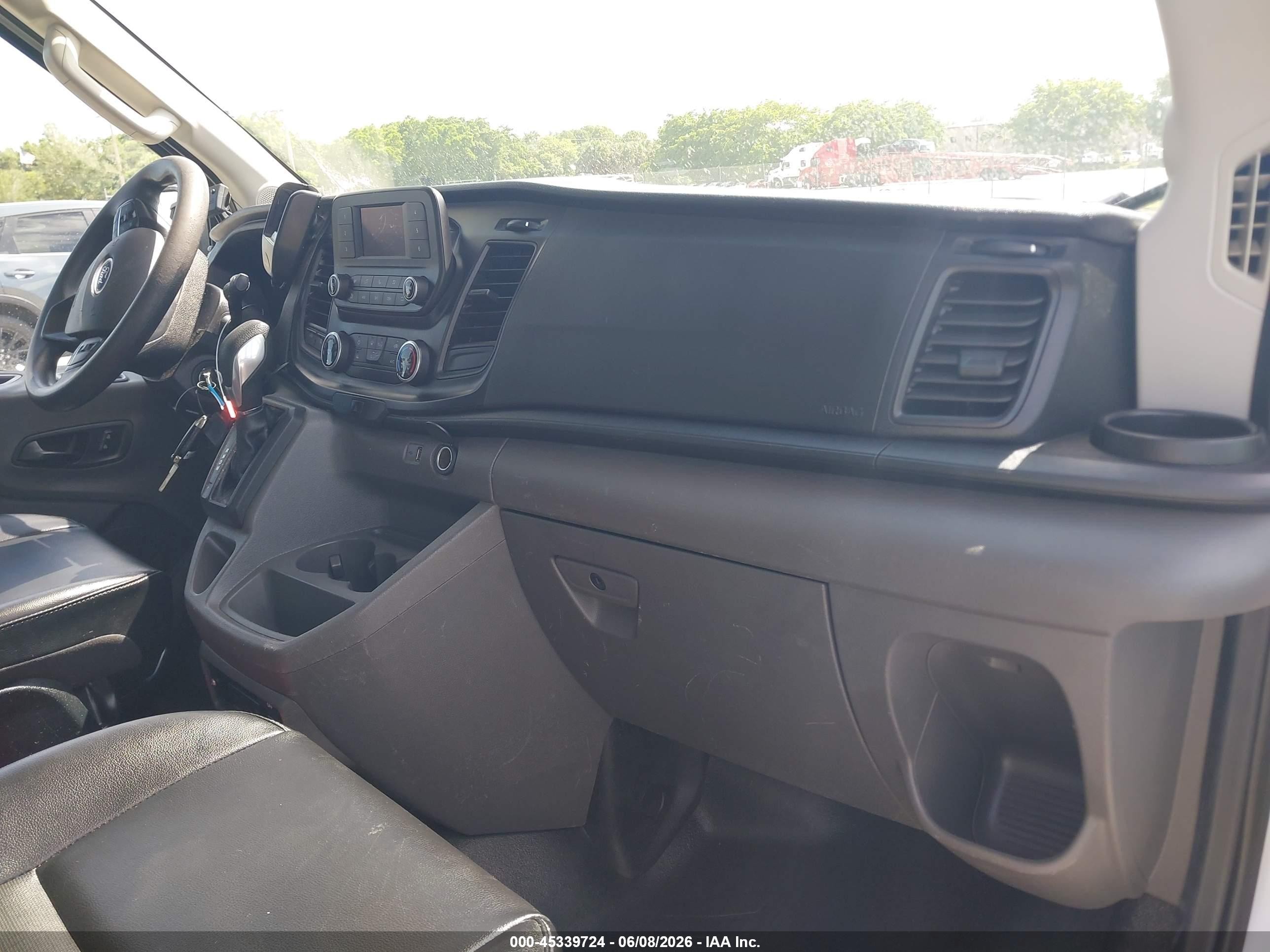 2022 Ford Transit-350 Cab   White vin: 1FDBW5Z87NKA01585