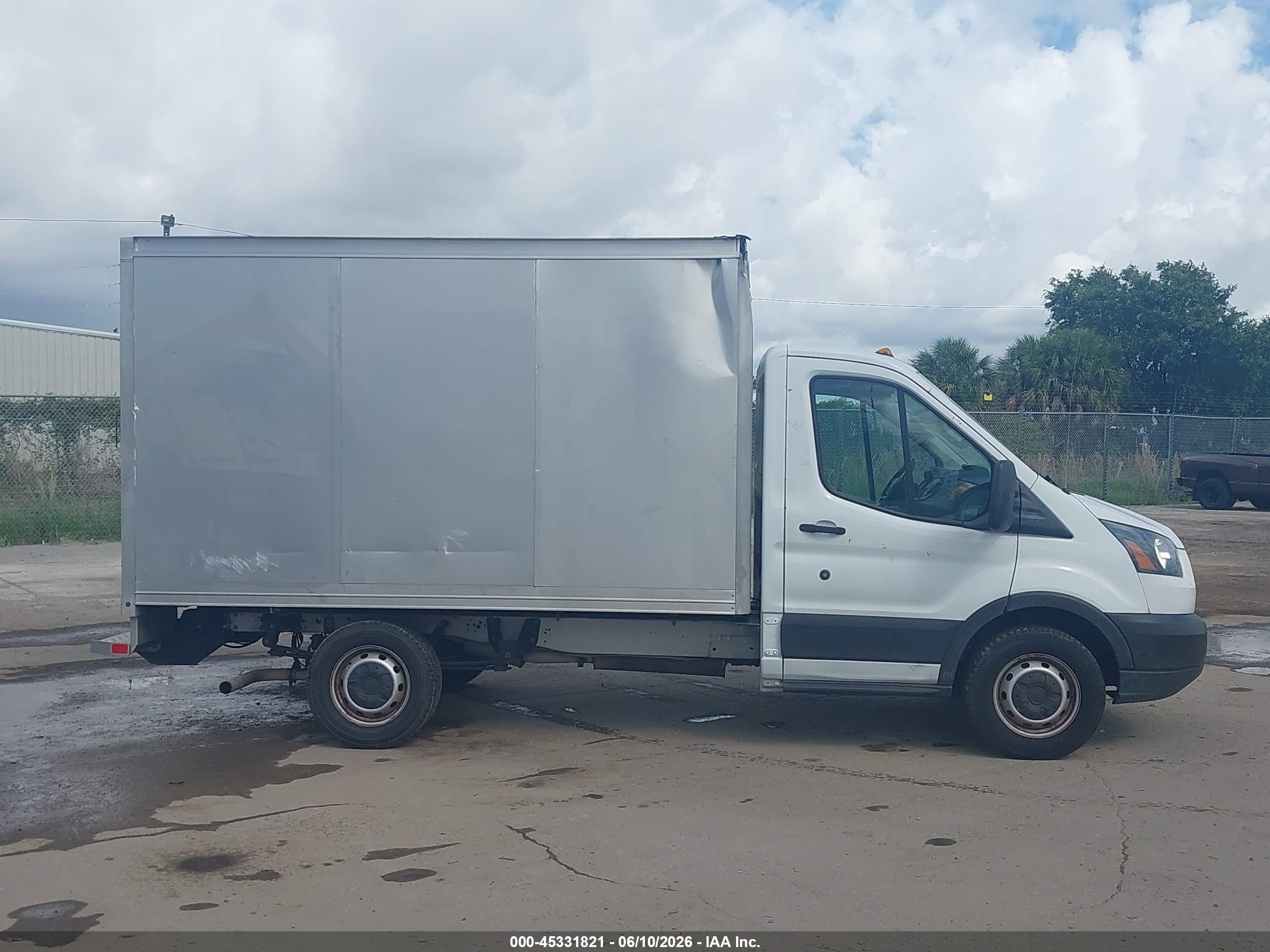 2019 Ford Transit-350 Cab   White vin: 1FDBW5ZM9KKB28170