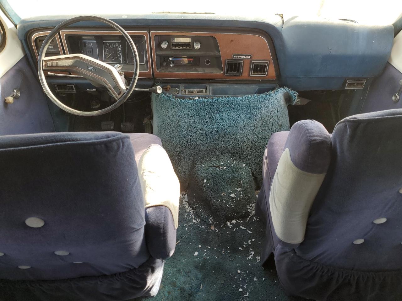 1984 Ford Econoline E150 Van Two Tone vin: 1FDDE14Y8EHB82138