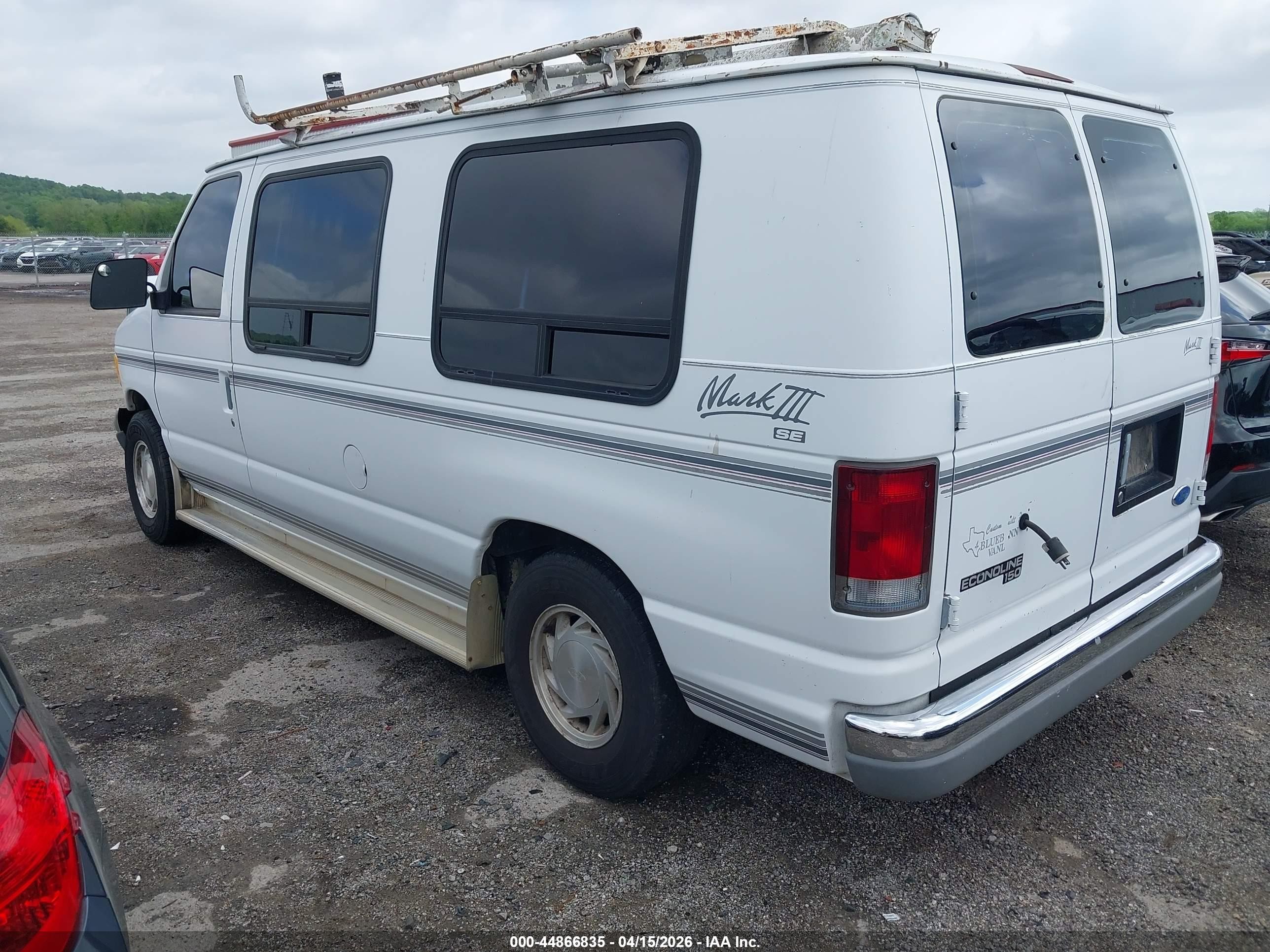 1997 Ford E-150 Standard White vin: 1FDEE1427VHC04193