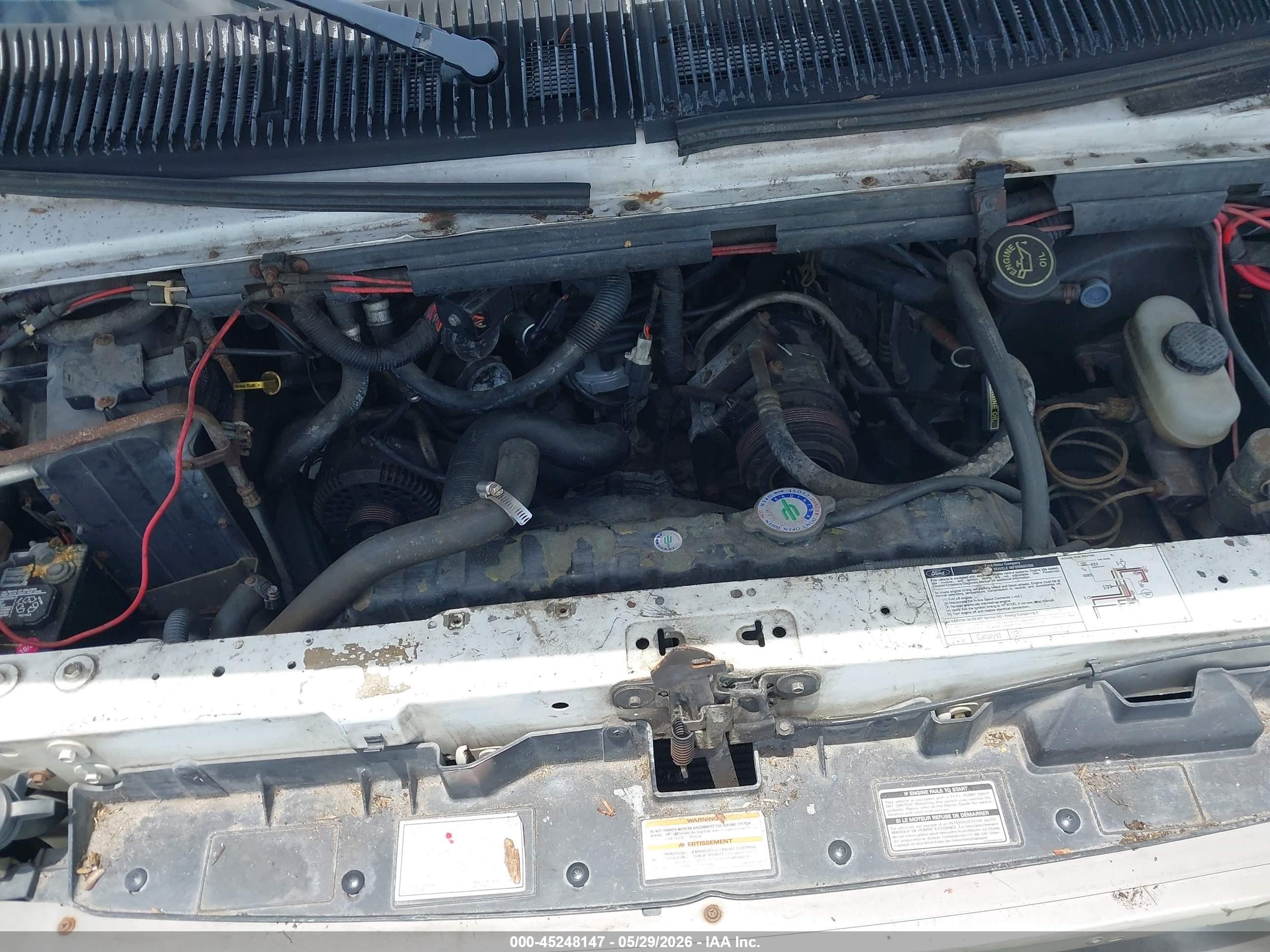 1993 Ford Econoline E150 Van Green vin: 1FDEE14H5PHB54417