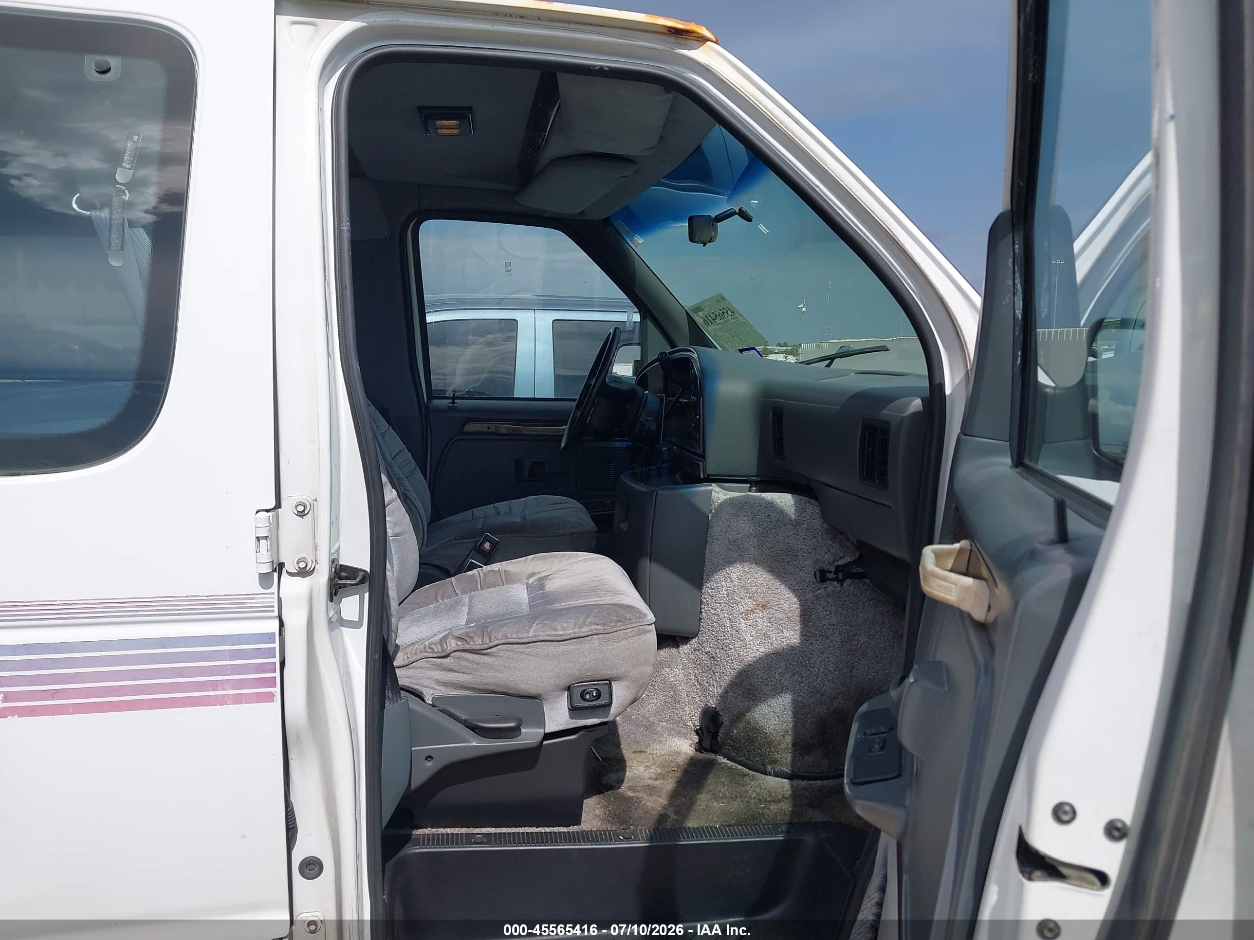 1994 Ford Econoline E150 Van White vin: 1FDEE14H5RHC08480