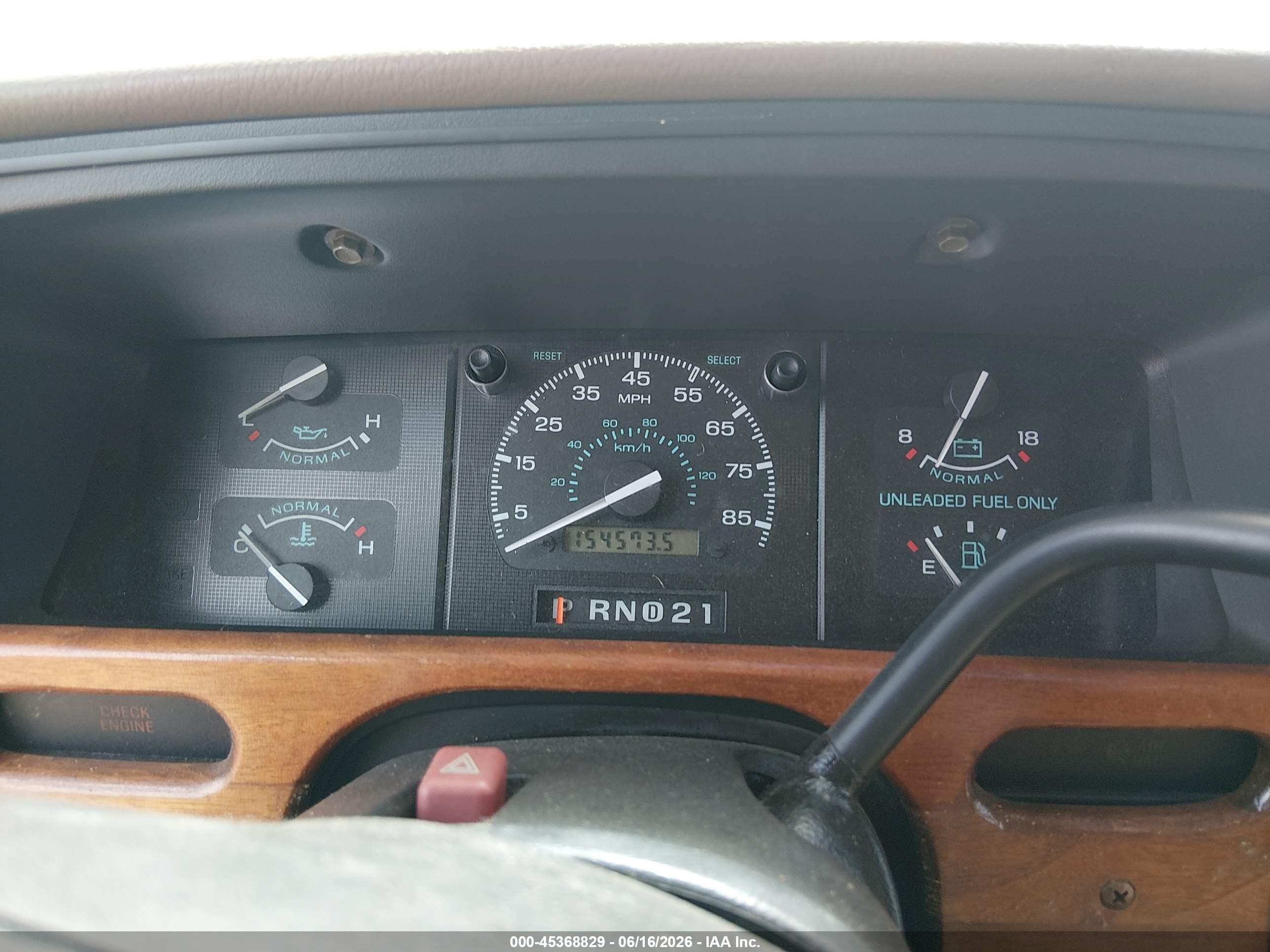 1996 Ford Econoline E150 Van Gold vin: 1FDEE14HXTHB40278