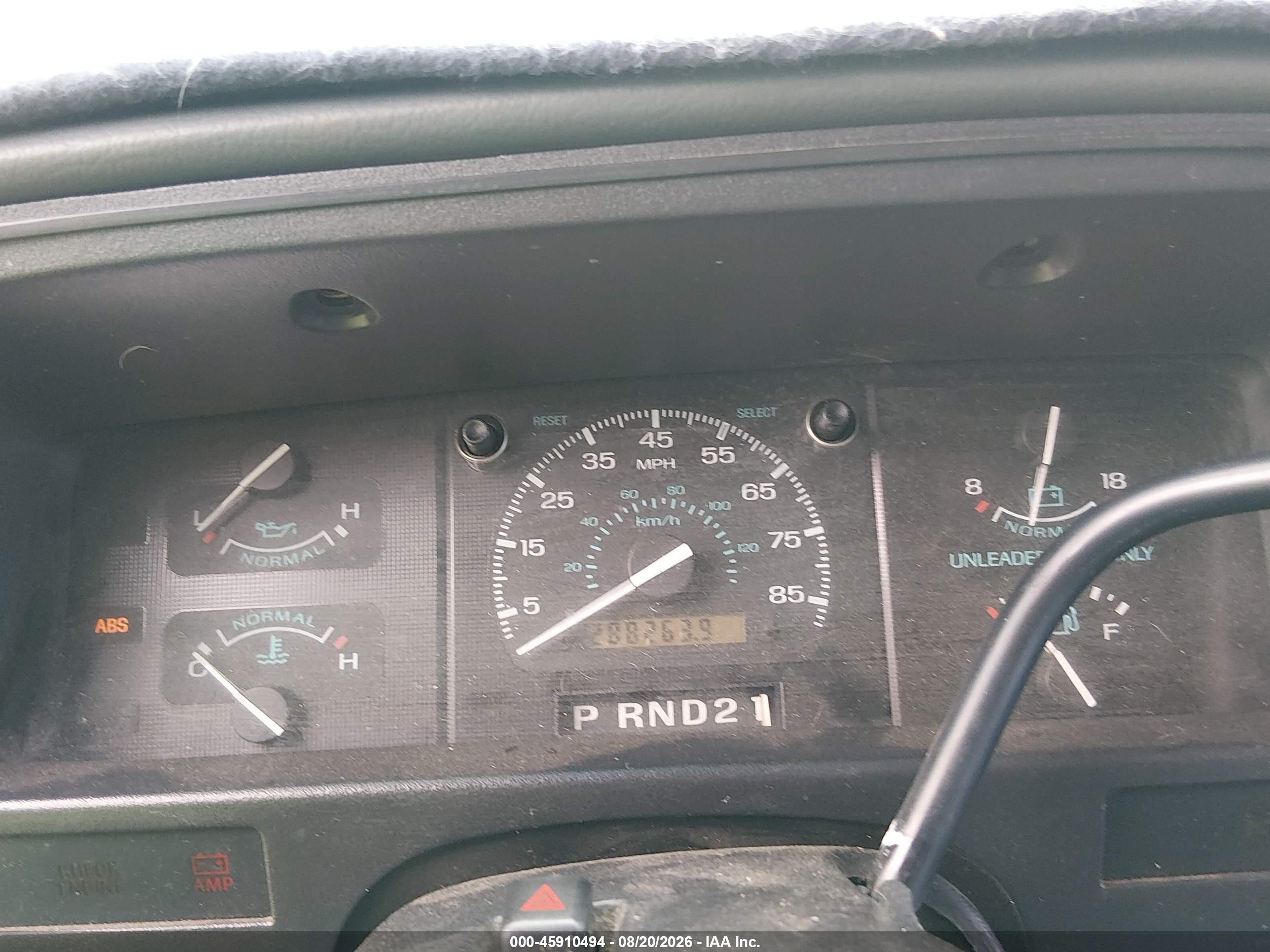 1994 Ford Econoline E150 Van Turquoise vin: 1FDEE14Y5RHA11678