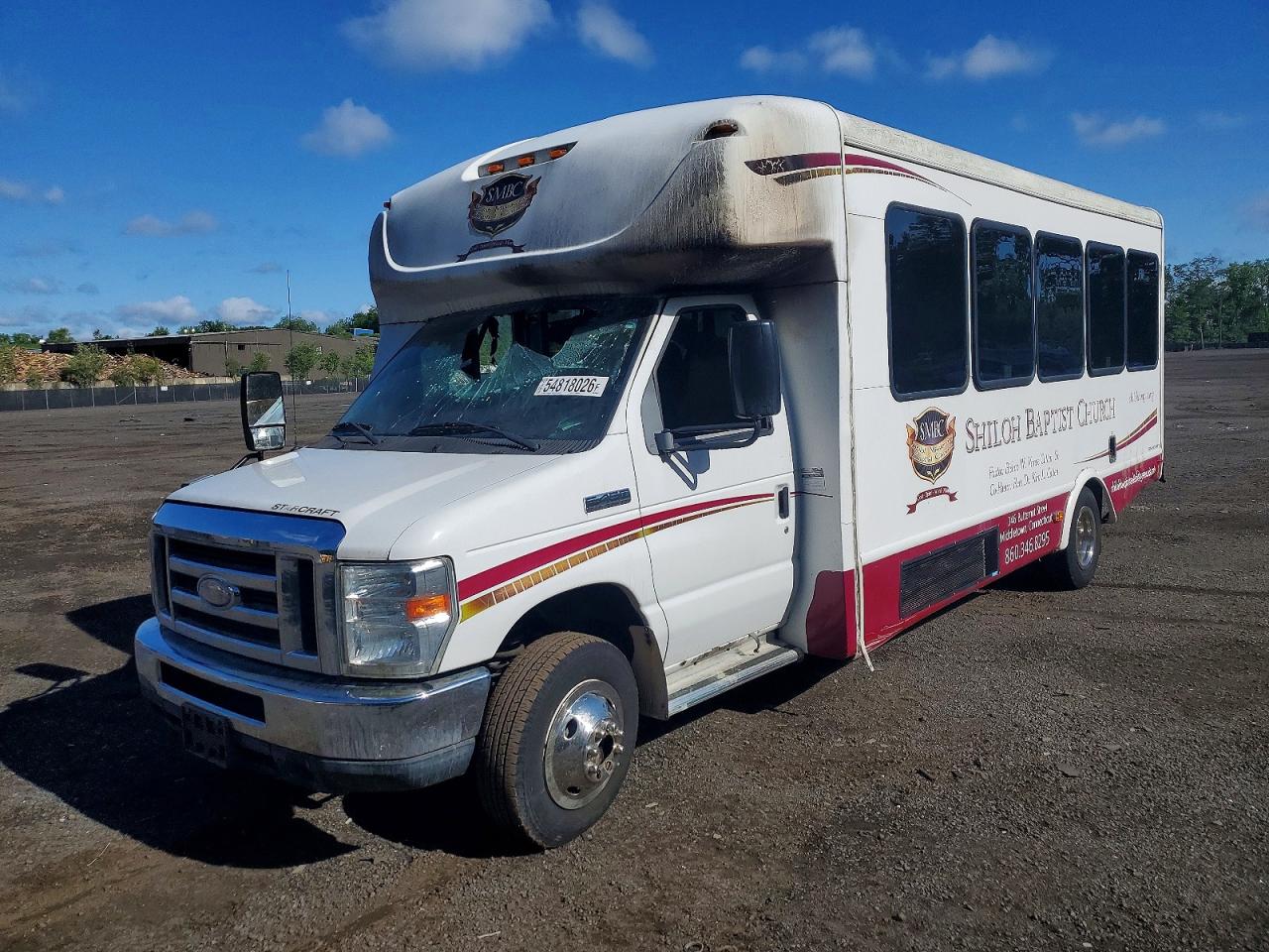 2014 Ford Econoline E450 Super Duty Cutaway Van Two Tone vin: 1FDFE4FS9EDA41119