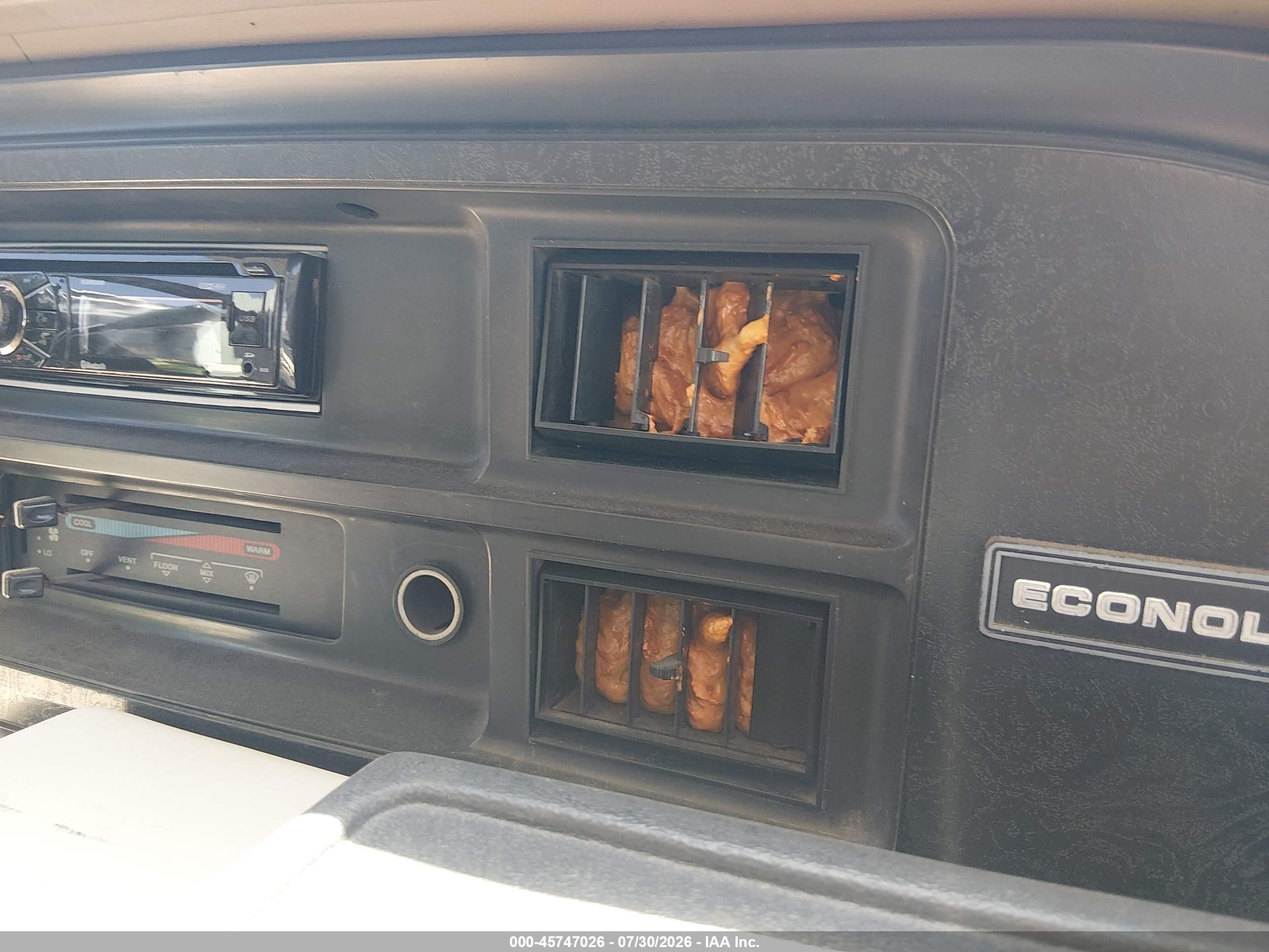 1989 Ford Econoline E350 Van Green vin: 1FDJE34H1KHB05993
