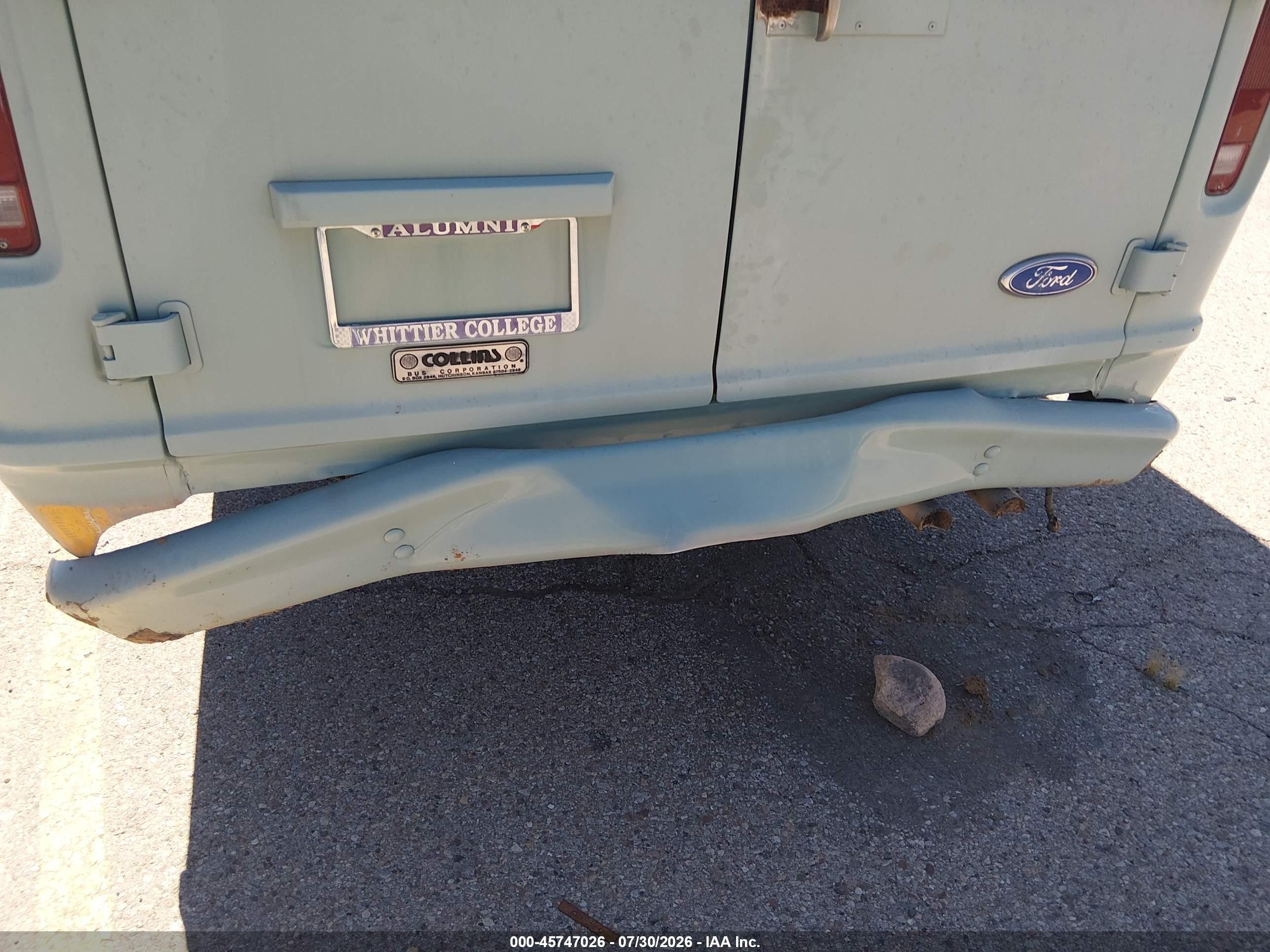 1989 Ford Econoline E350 Van Green vin: 1FDJE34H1KHB05993
