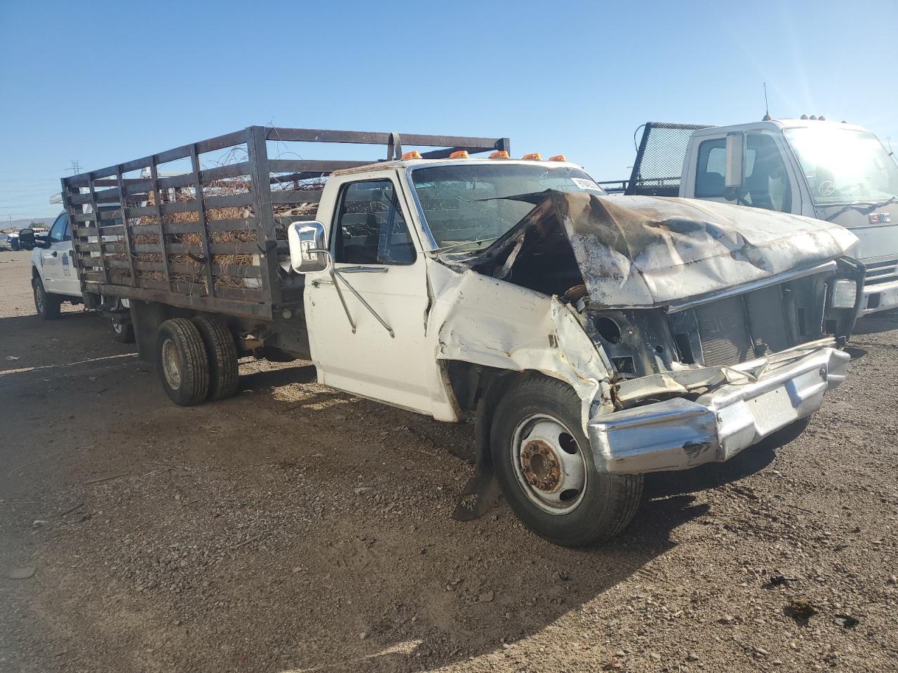1986 Ford F350 White vin: 1FDJF37H5GNA82901