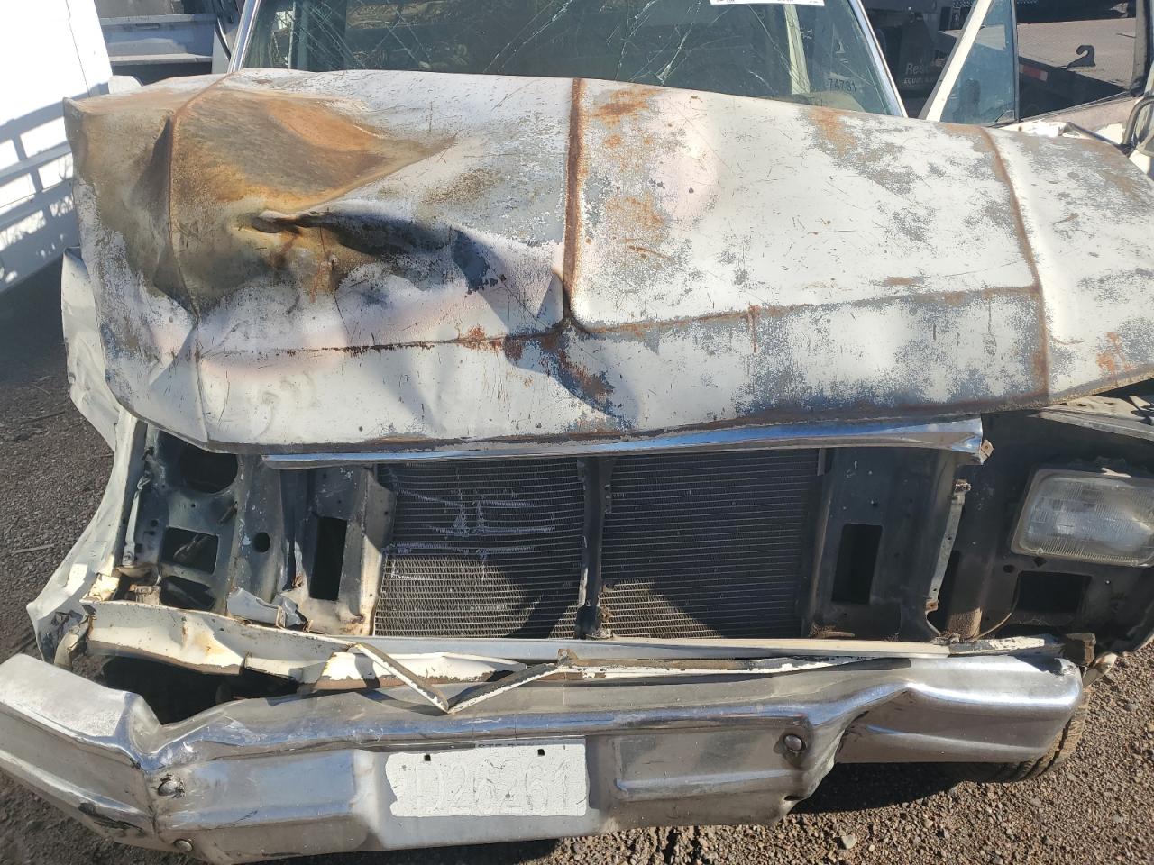 1986 Ford F350 White vin: 1FDJF37H5GNA82901