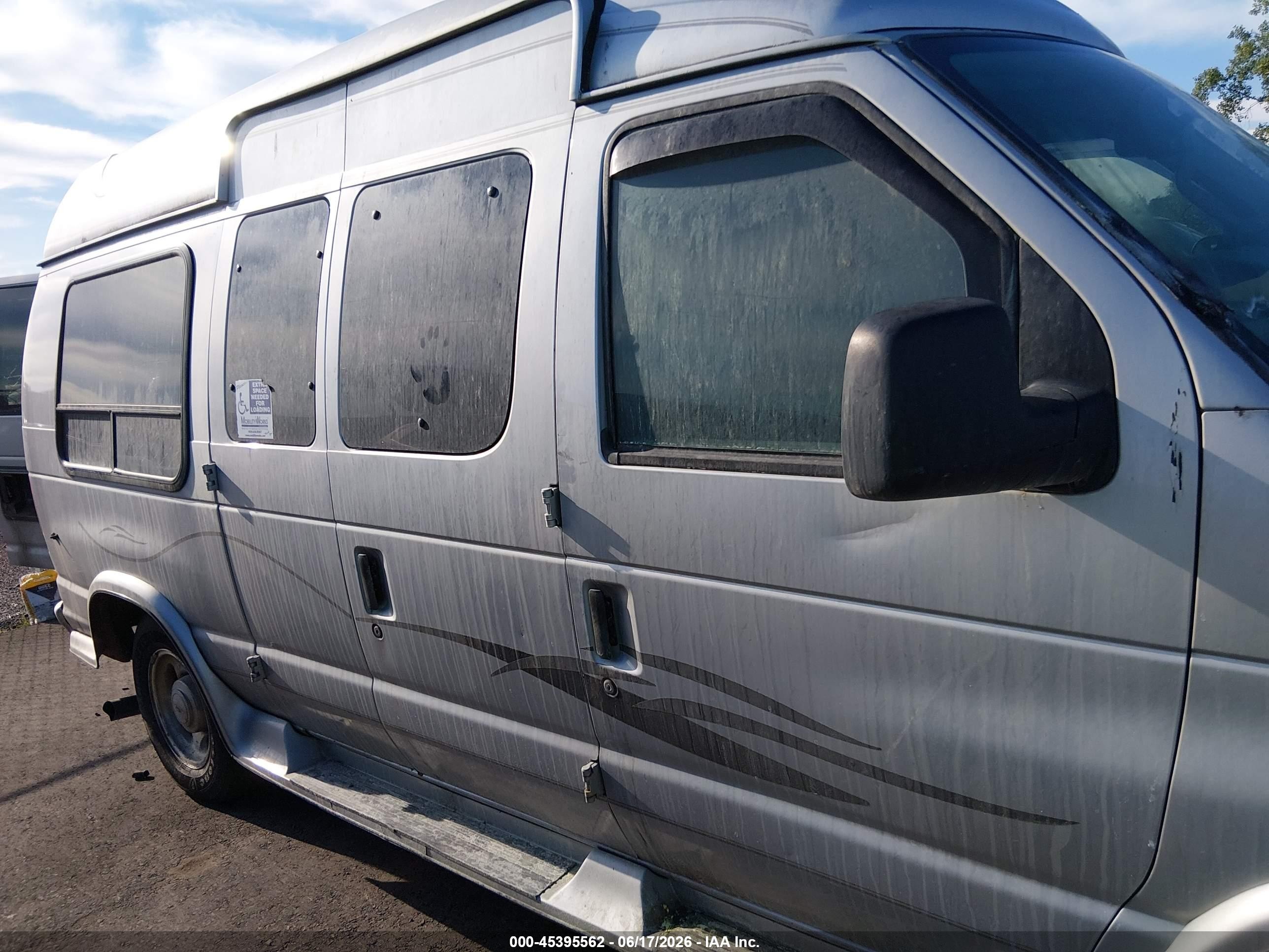 2012 Ford E-150 Commercial/recreational Silver vin: 1FDNE1EL4CDA04867
