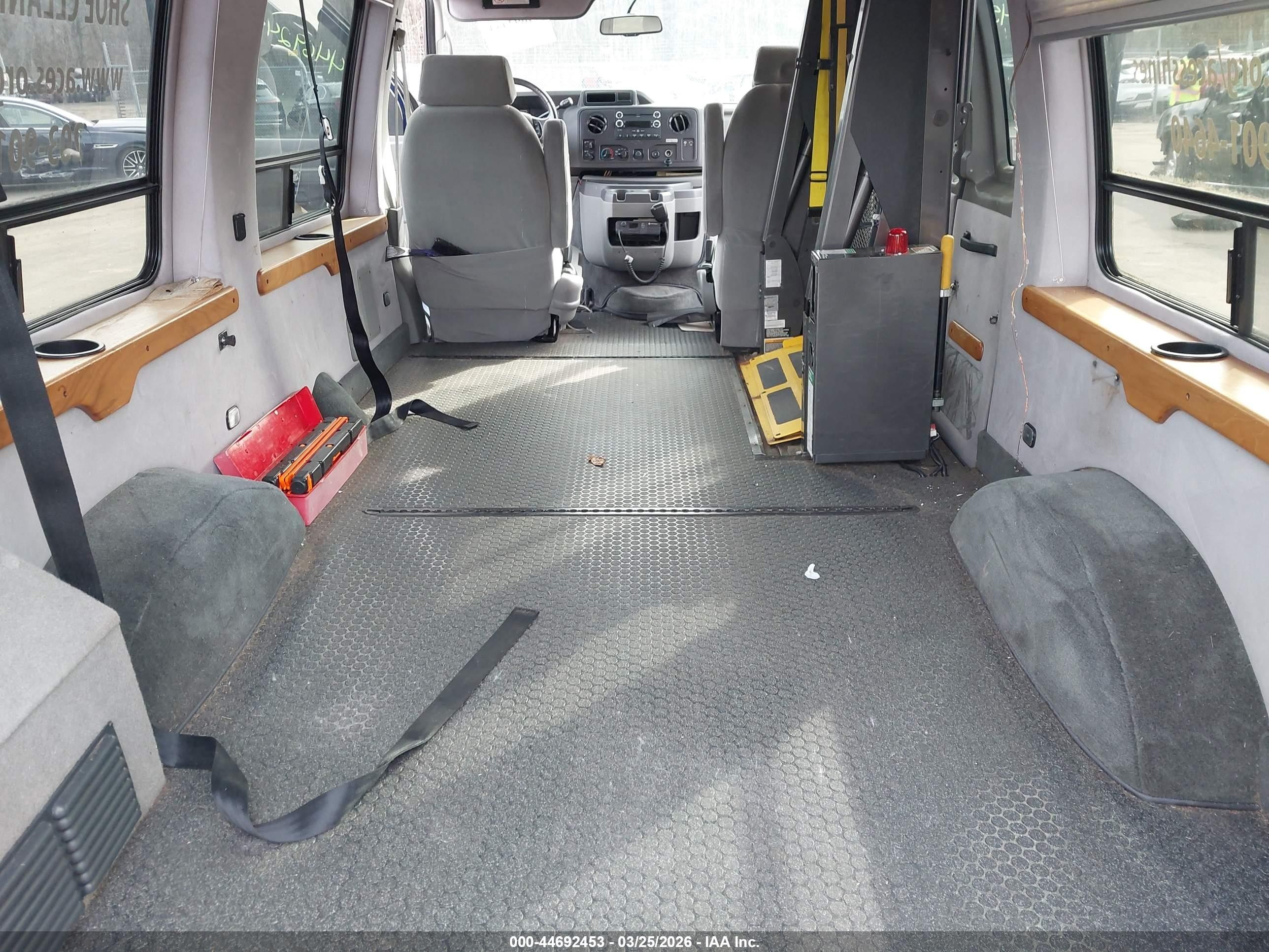 2011 Ford E-150 Recreational Blue vin: 1FDNE1EL8BDB03254
