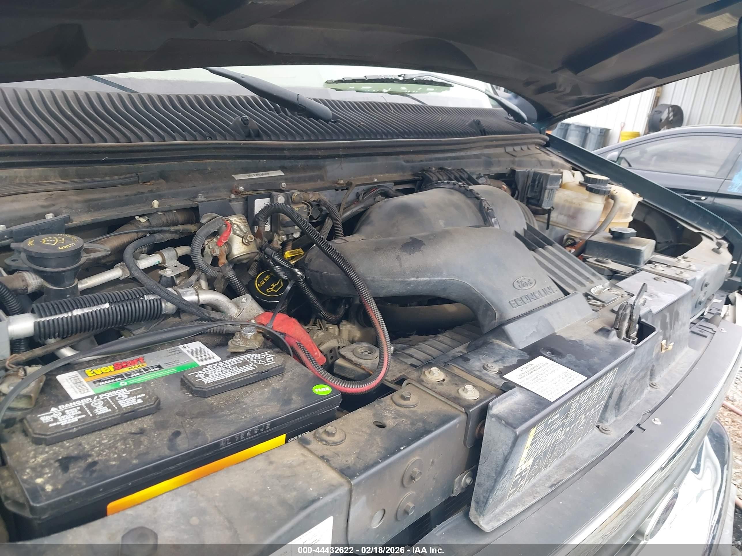 2007 Ford E-250 Recreational Green vin: 1FDNE24L07DA43081