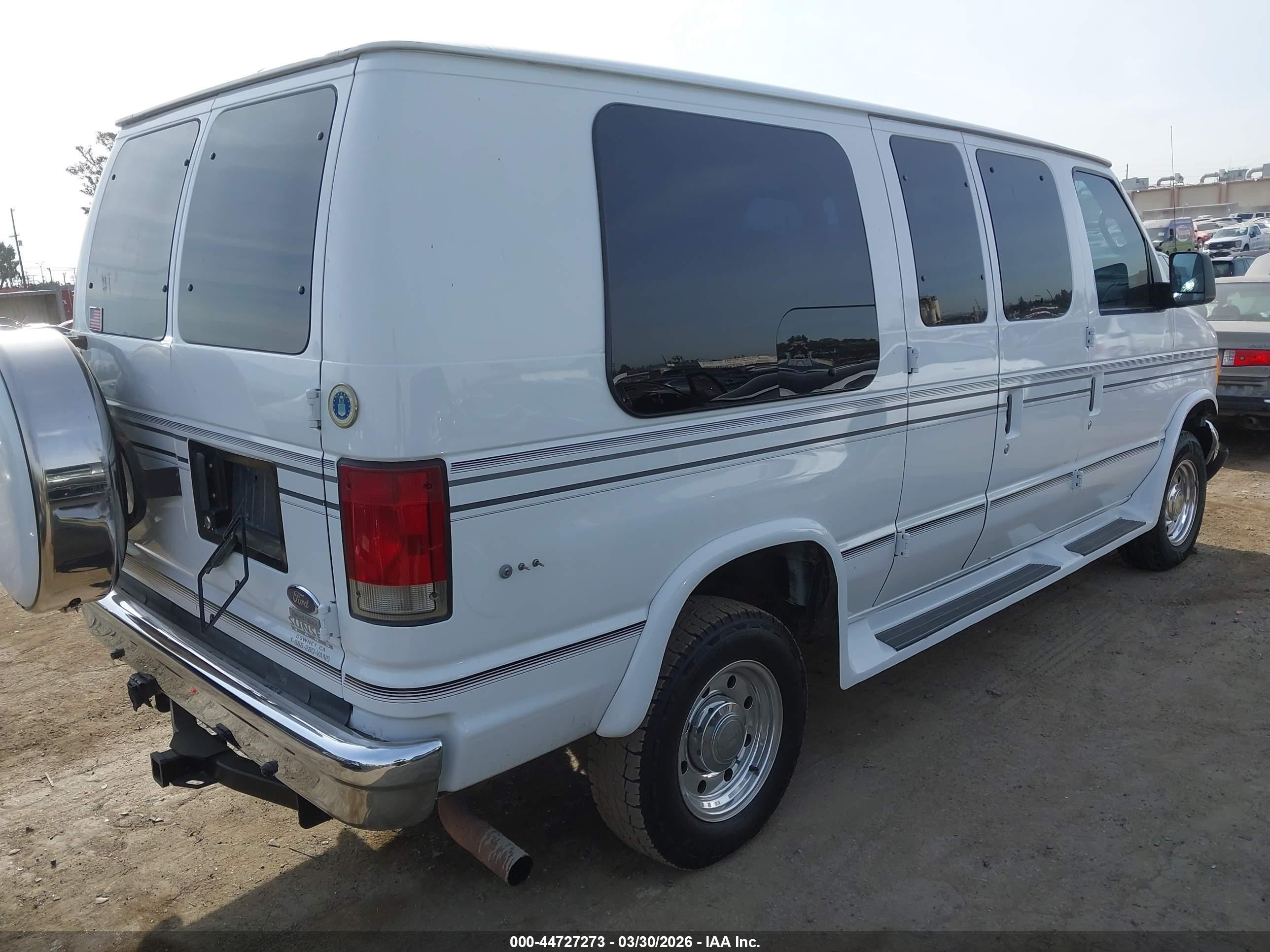 2006 Ford E-250 Commercial/recreational White vin: 1FDNE24L46HA32799
