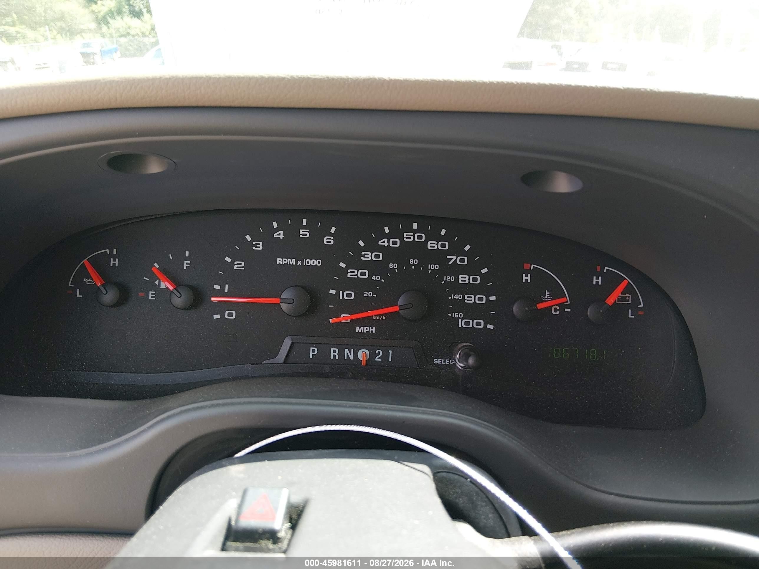 2005 Ford E-250 Recreational Blue vin: 1FDNE24L75HA40815
