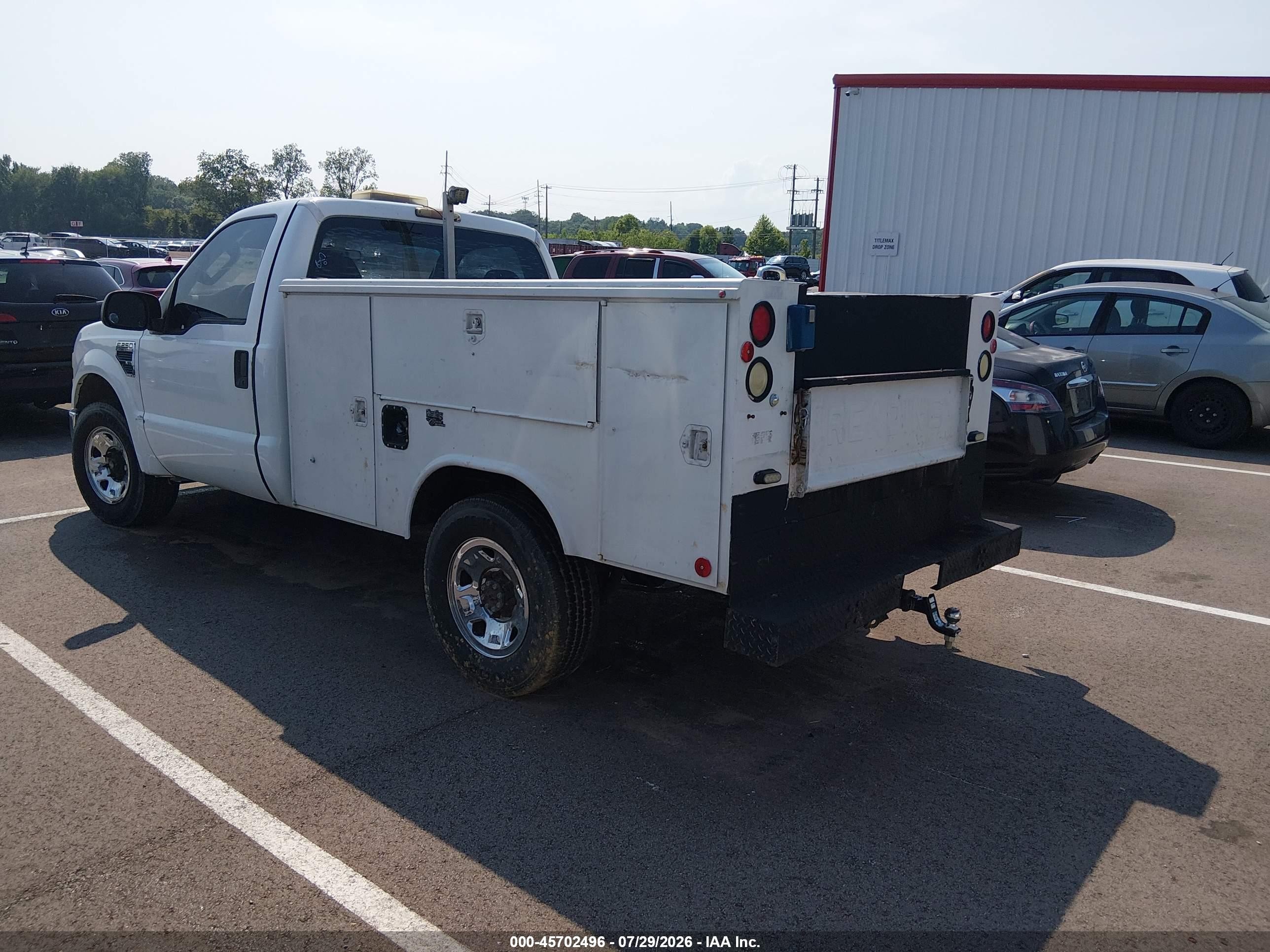 2008 Ford Super Duty F-250 Srw Xl/xlt White vin: 1FDNF20508EC75115