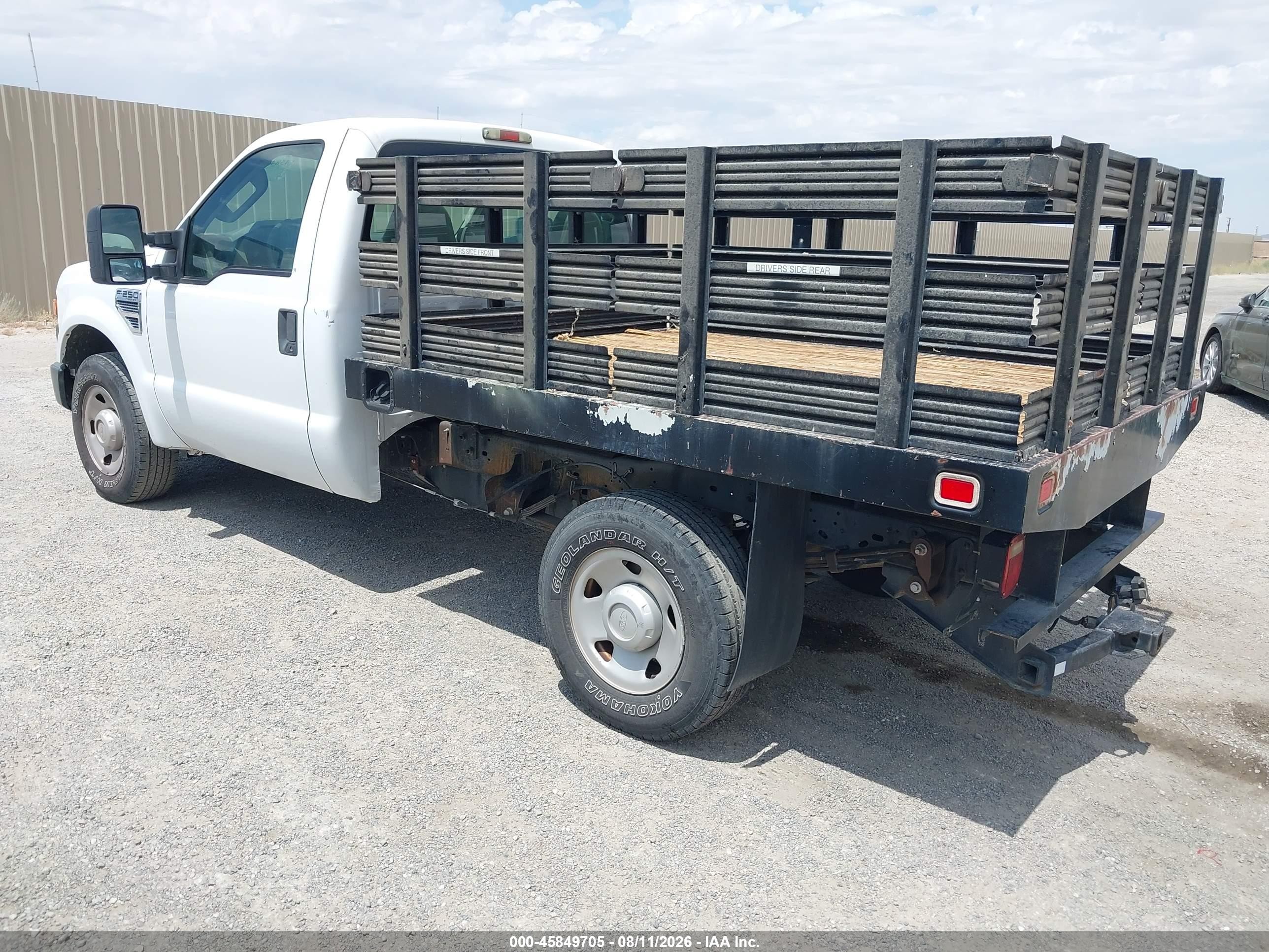 2008 Ford Super Duty F-250 Srw Xl/xlt White vin: 1FDNF20538ED54455
