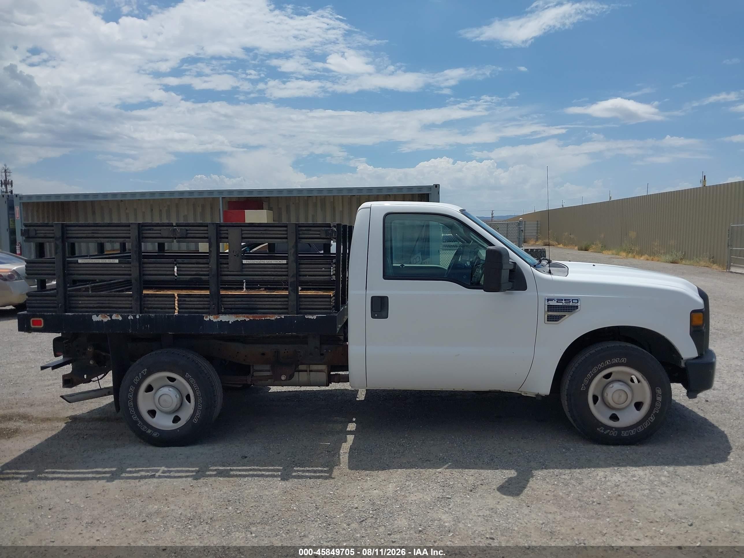 2008 Ford Super Duty F-250 Srw Xl/xlt White vin: 1FDNF20538ED54455