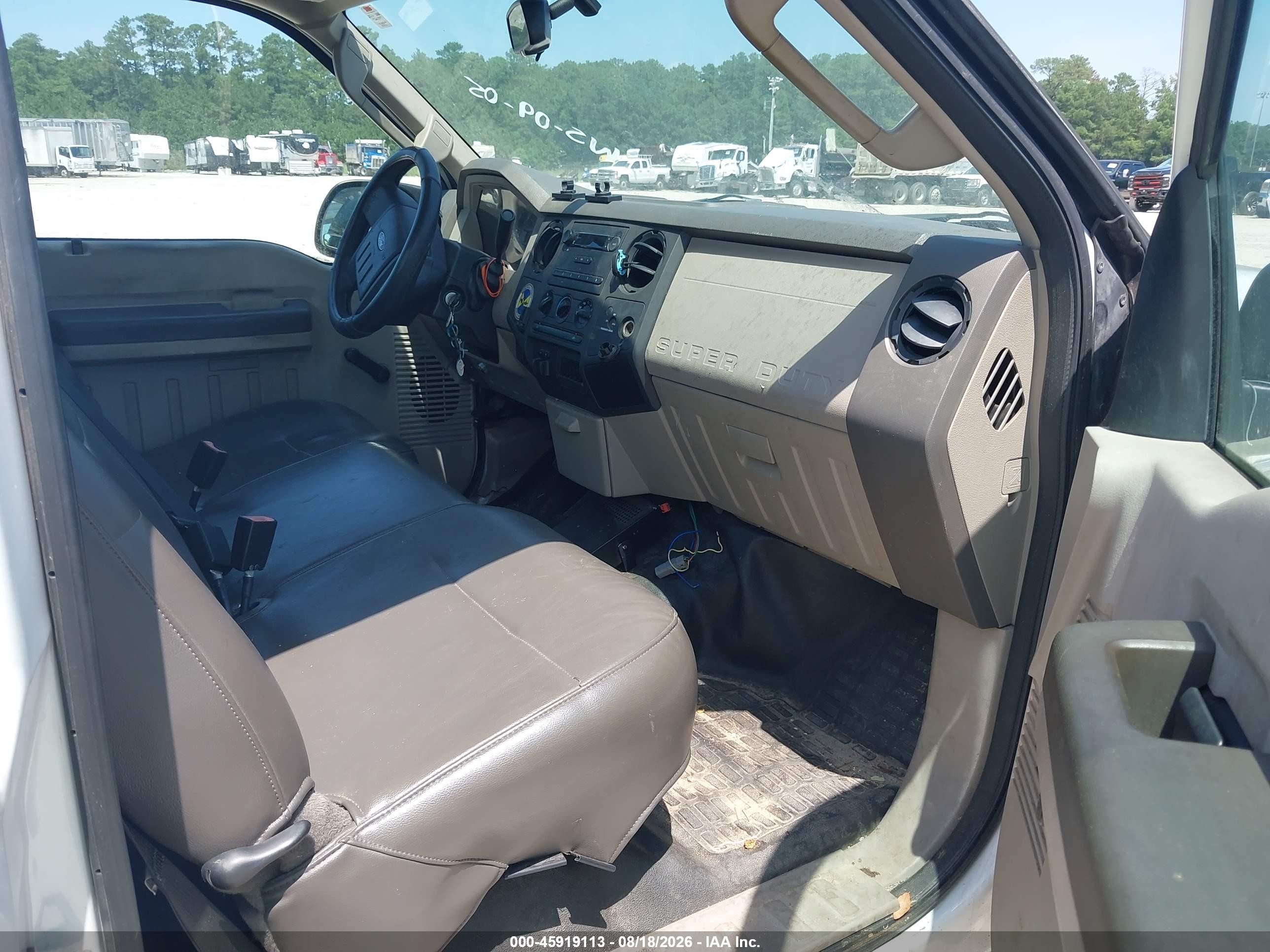 2009 Ford Super Duty F-250 Srw Xl/xlt White vin: 1FDNF20569EA93596