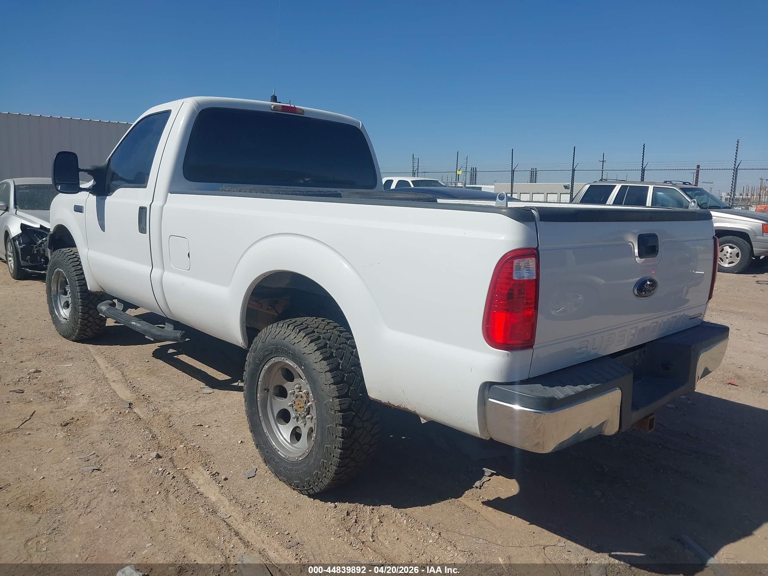 2006 Ford F-250 Xl/xlt White vin: 1FDNF21516EC03089