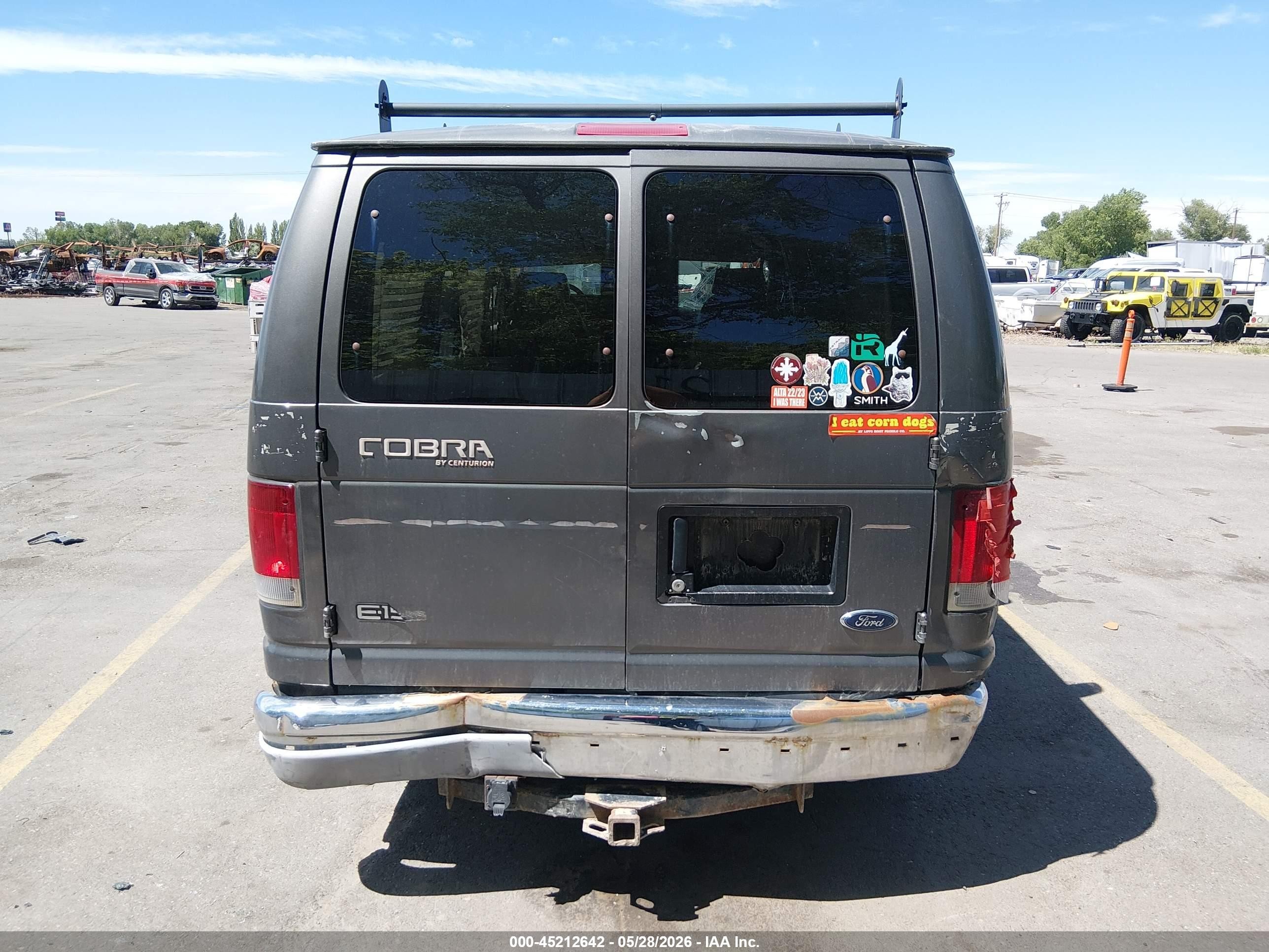 2004 Ford E-150 Recreational Серый vin: 1FDRE14L54HA02865