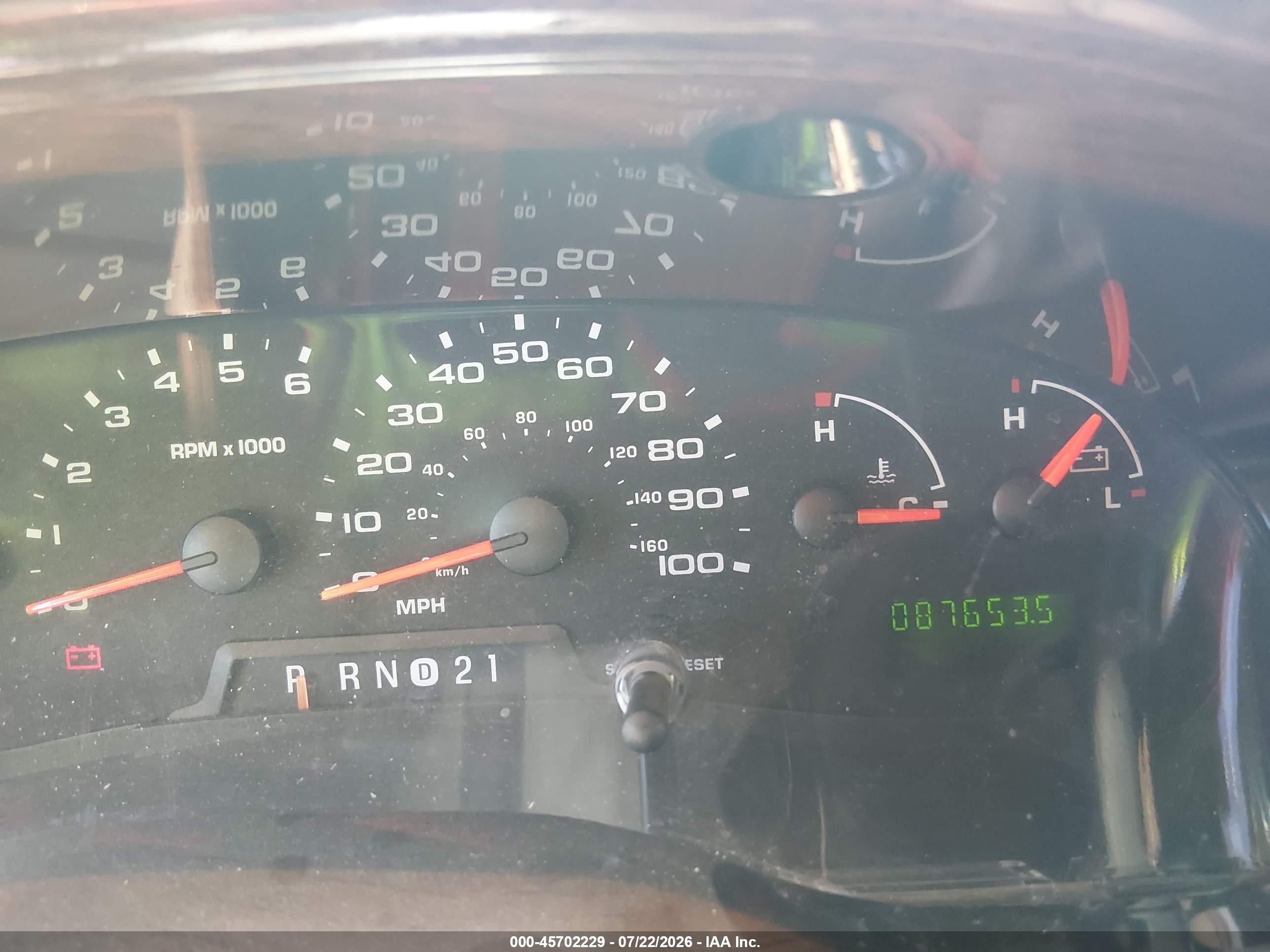 2005 Ford E-150 Recreational Champagne vin: 1FDRE14LX5HB13400