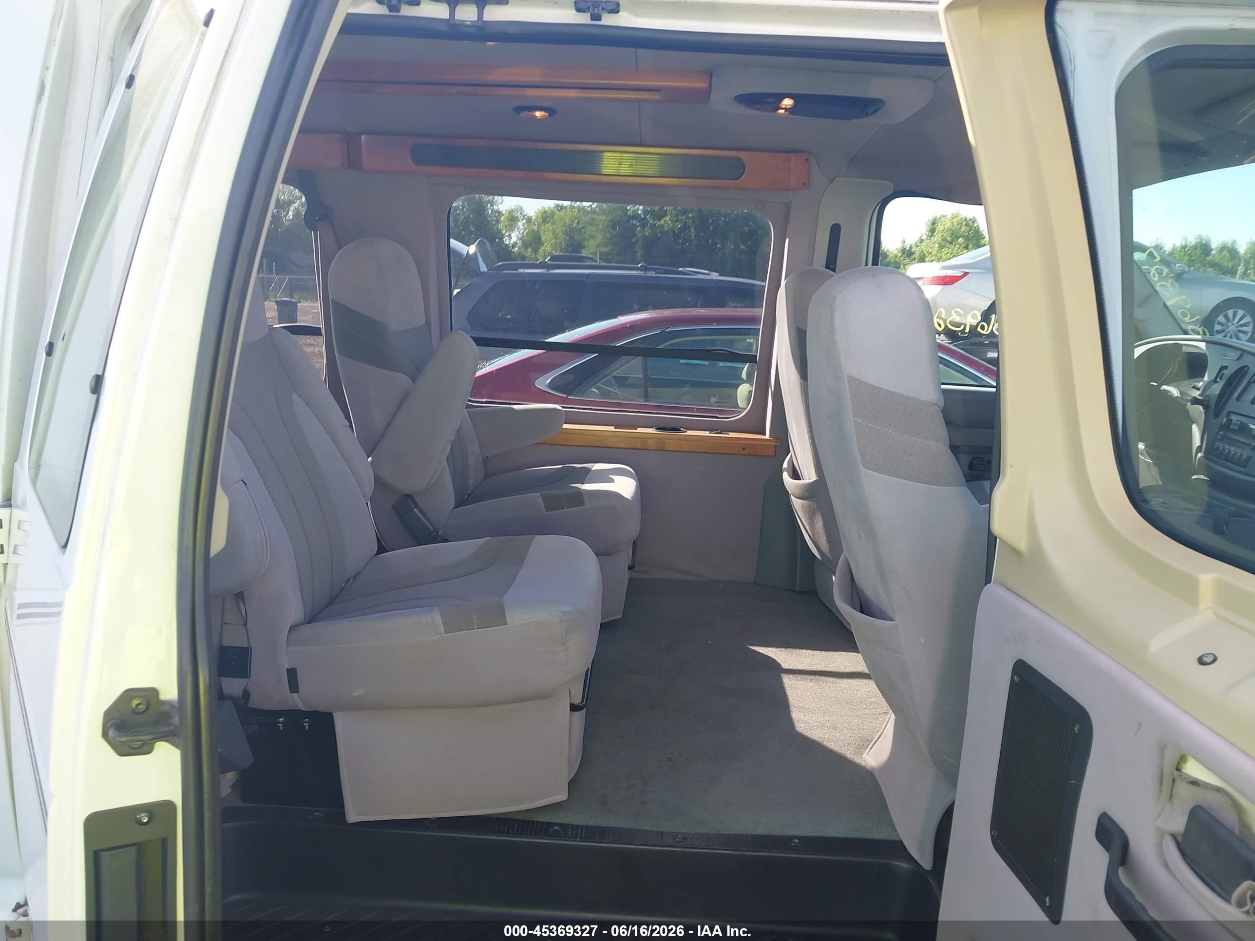 2004 Ford E-150 Recreational Белый vin: 1FDRE14W34HB42956