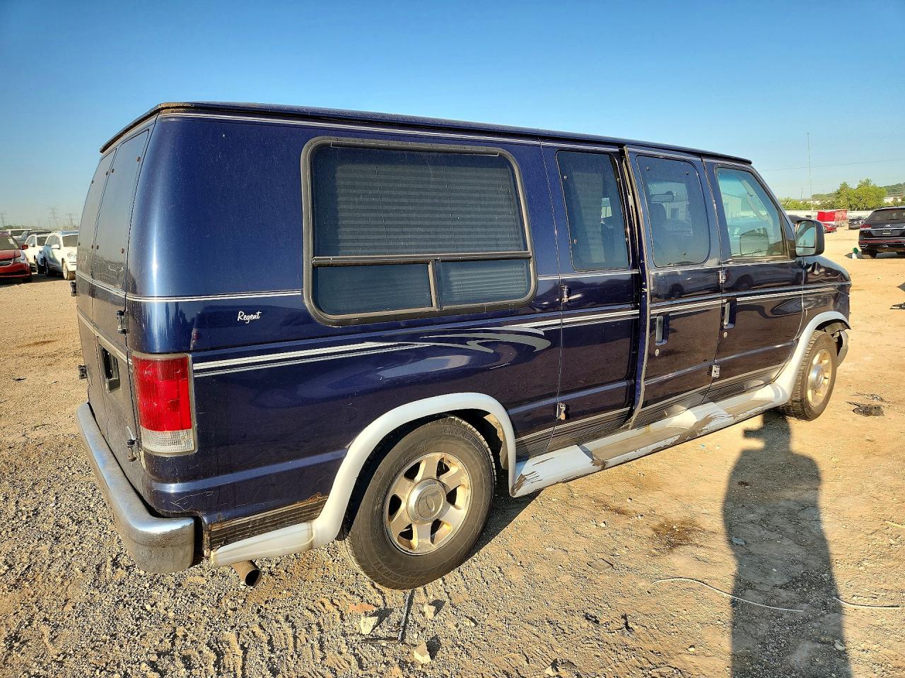 2005 Ford Econoline E150 Van Black vin: 1FDRE14W85HB44610