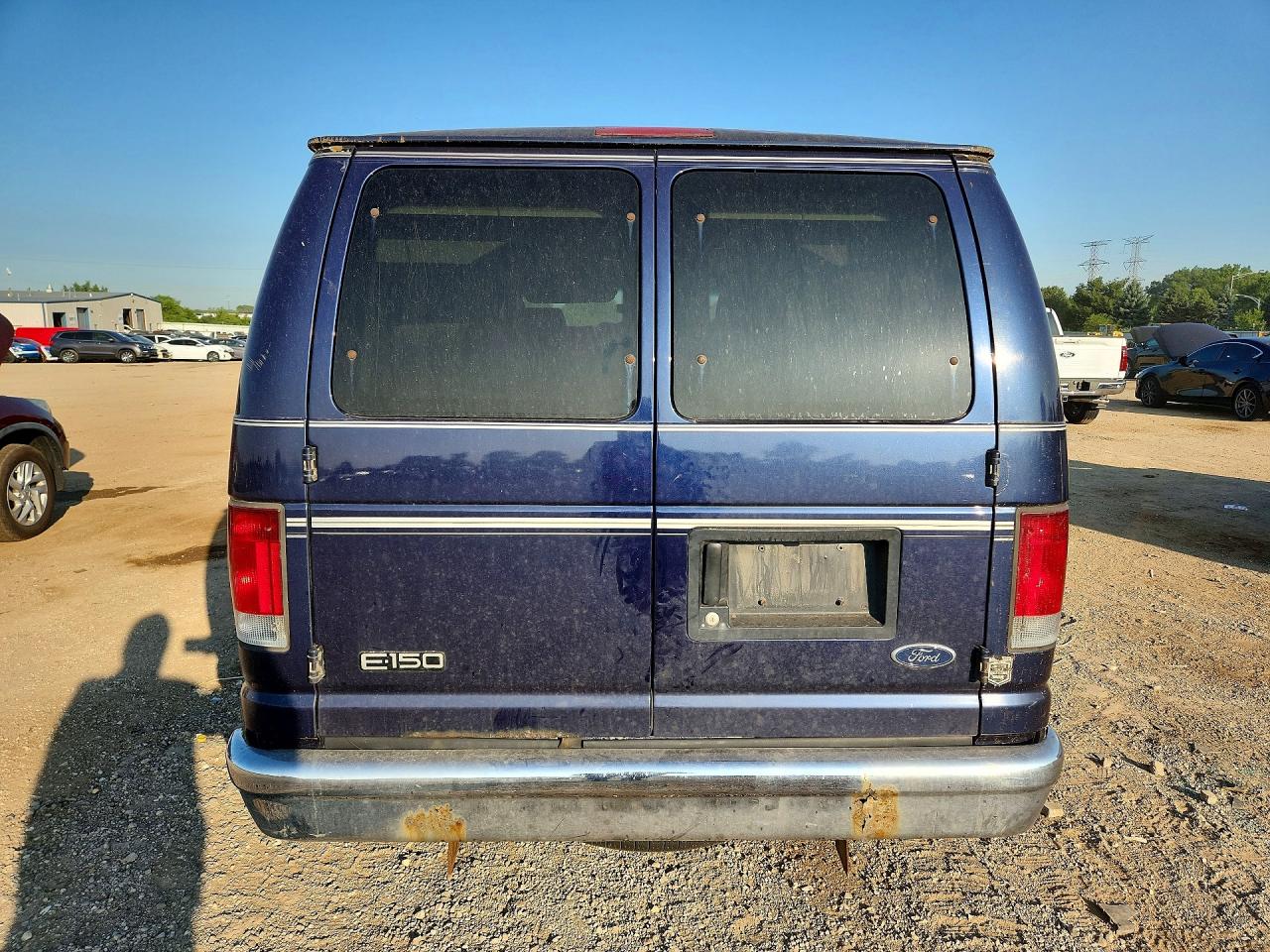 2005 Ford Econoline E150 Van Black vin: 1FDRE14W85HB44610