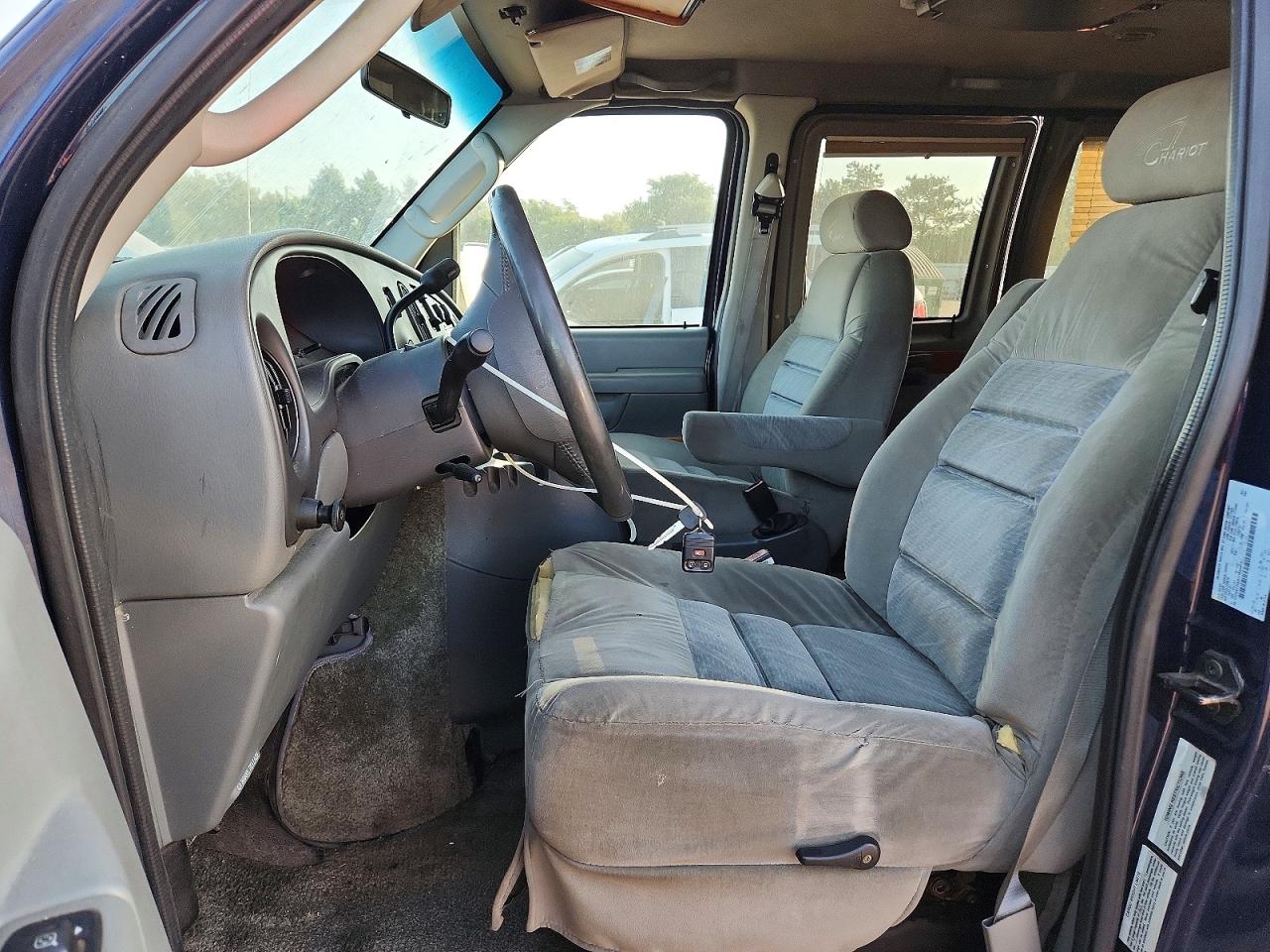 2005 Ford Econoline E150 Van Black vin: 1FDRE14W85HB44610