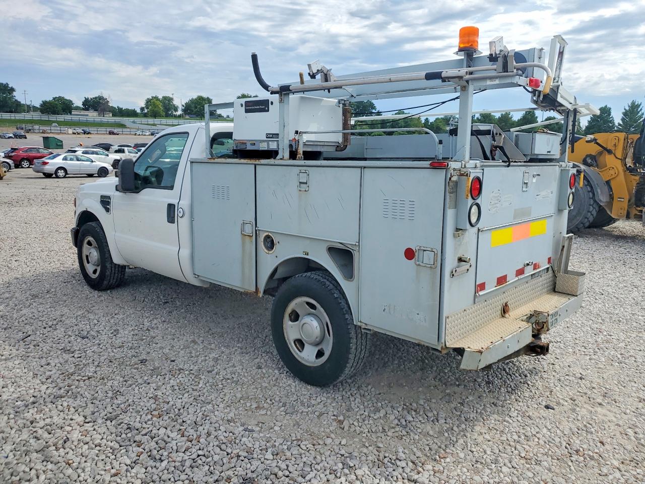 2008 Ford F-350 Srw Sd-r & D-cln Title-pri Fleet White vin: 1FDSF30578EC15423