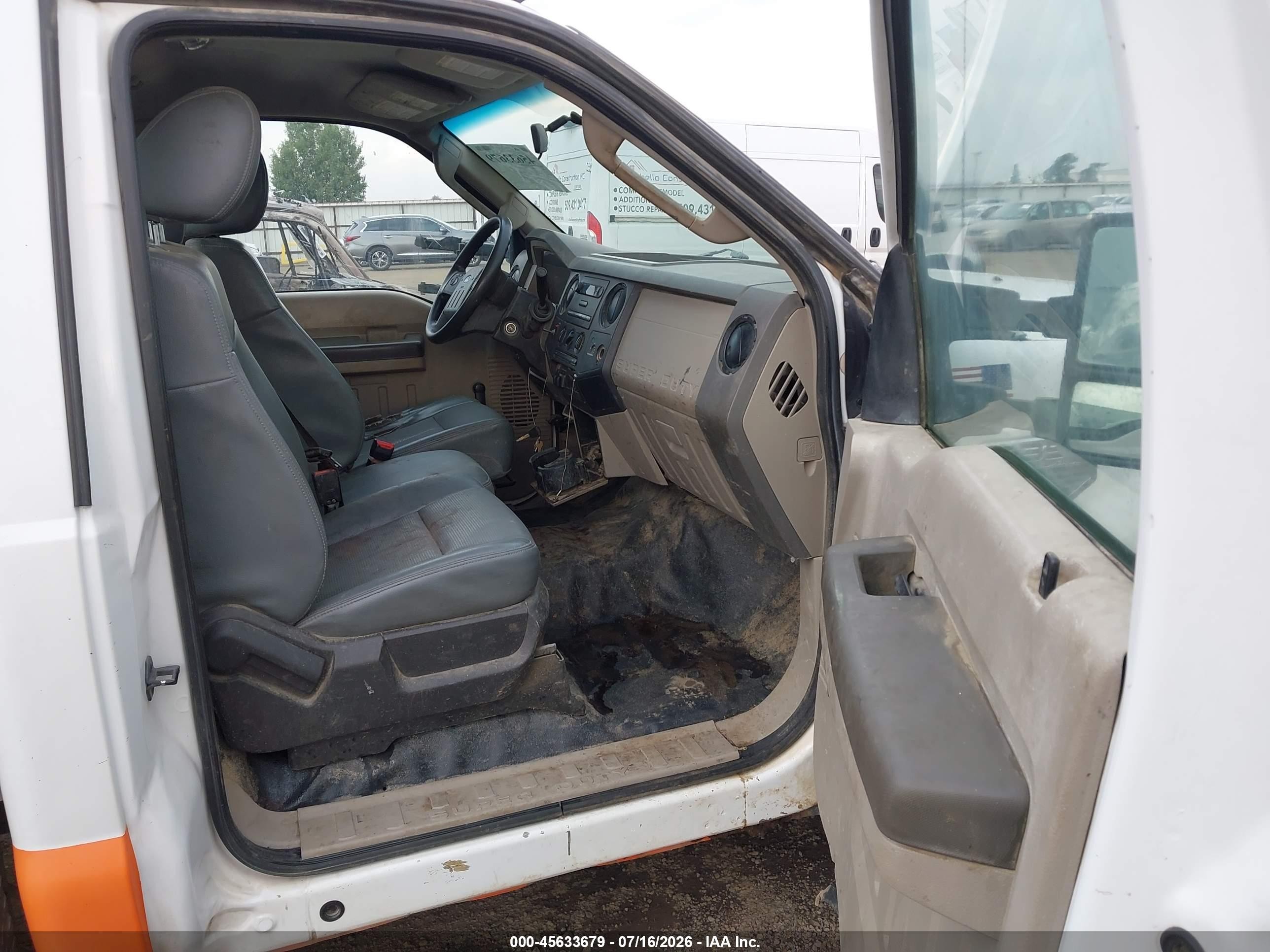 2008 Ford Super Duty F-350 Srw Xl/xlt White vin: 1FDSF305X8EC42874
