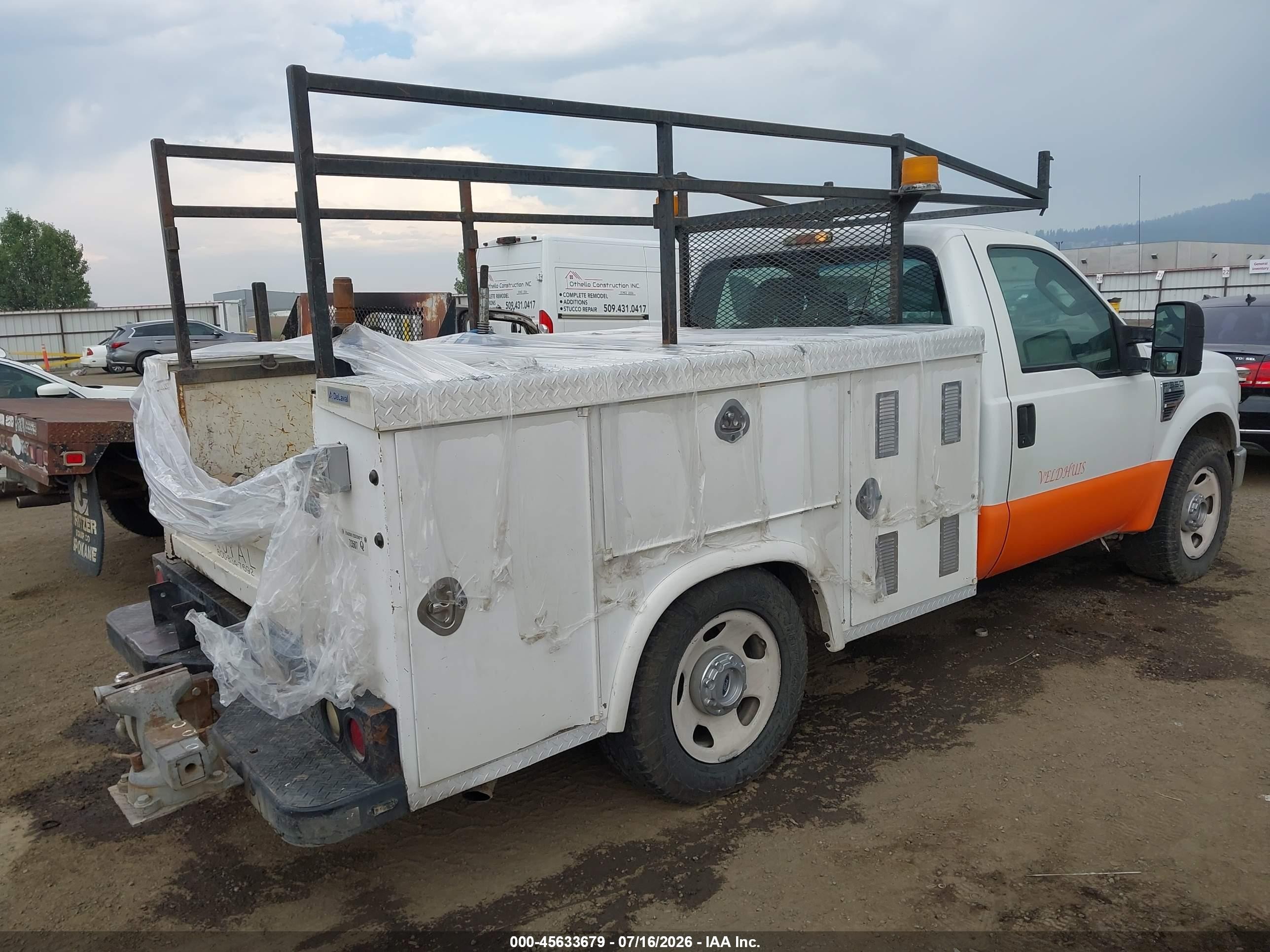 2008 Ford Super Duty F-350 Srw Xl/xlt White vin: 1FDSF305X8EC42874