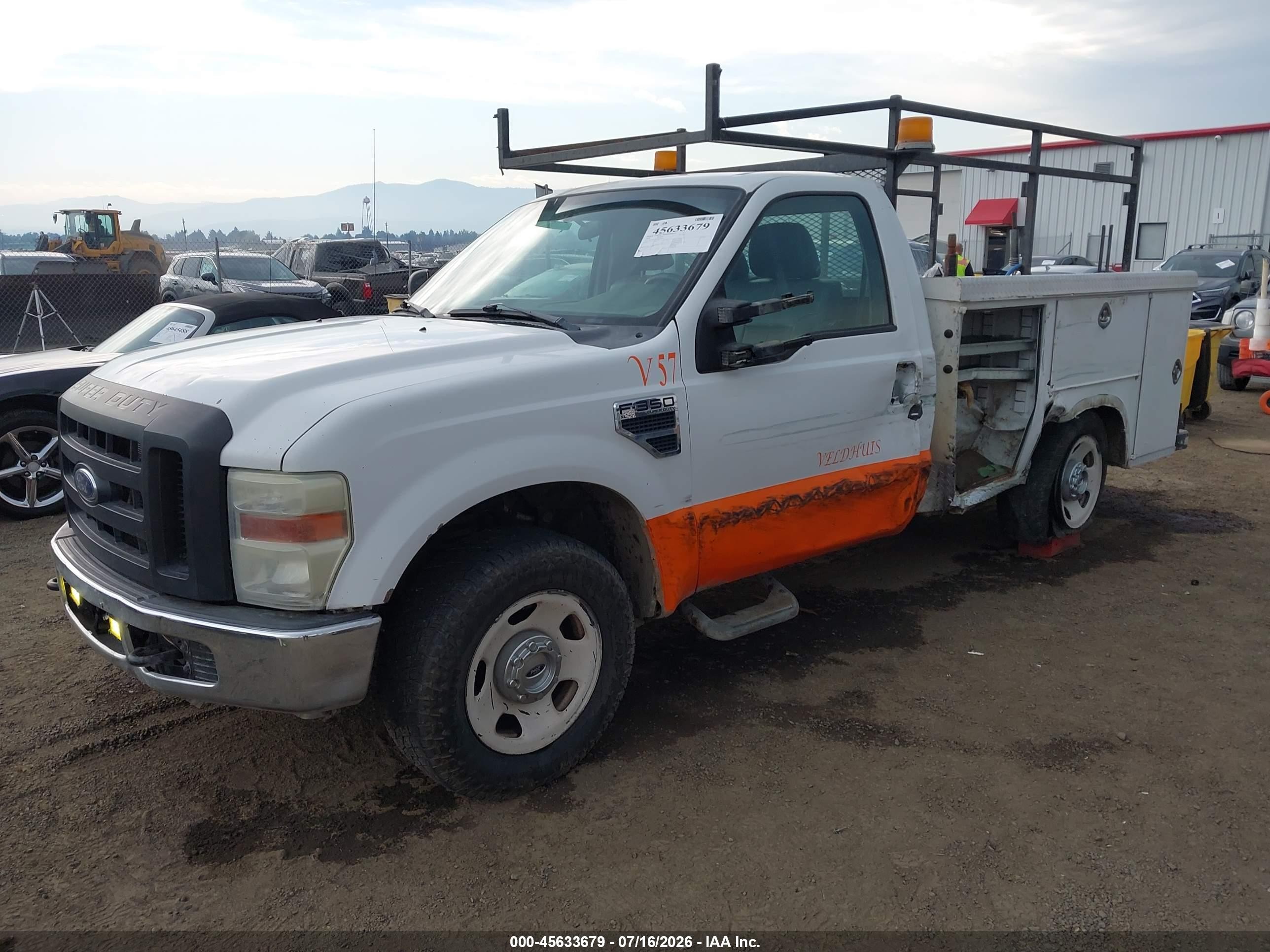 2008 Ford Super Duty F-350 Srw Xl/xlt White vin: 1FDSF305X8EC42874