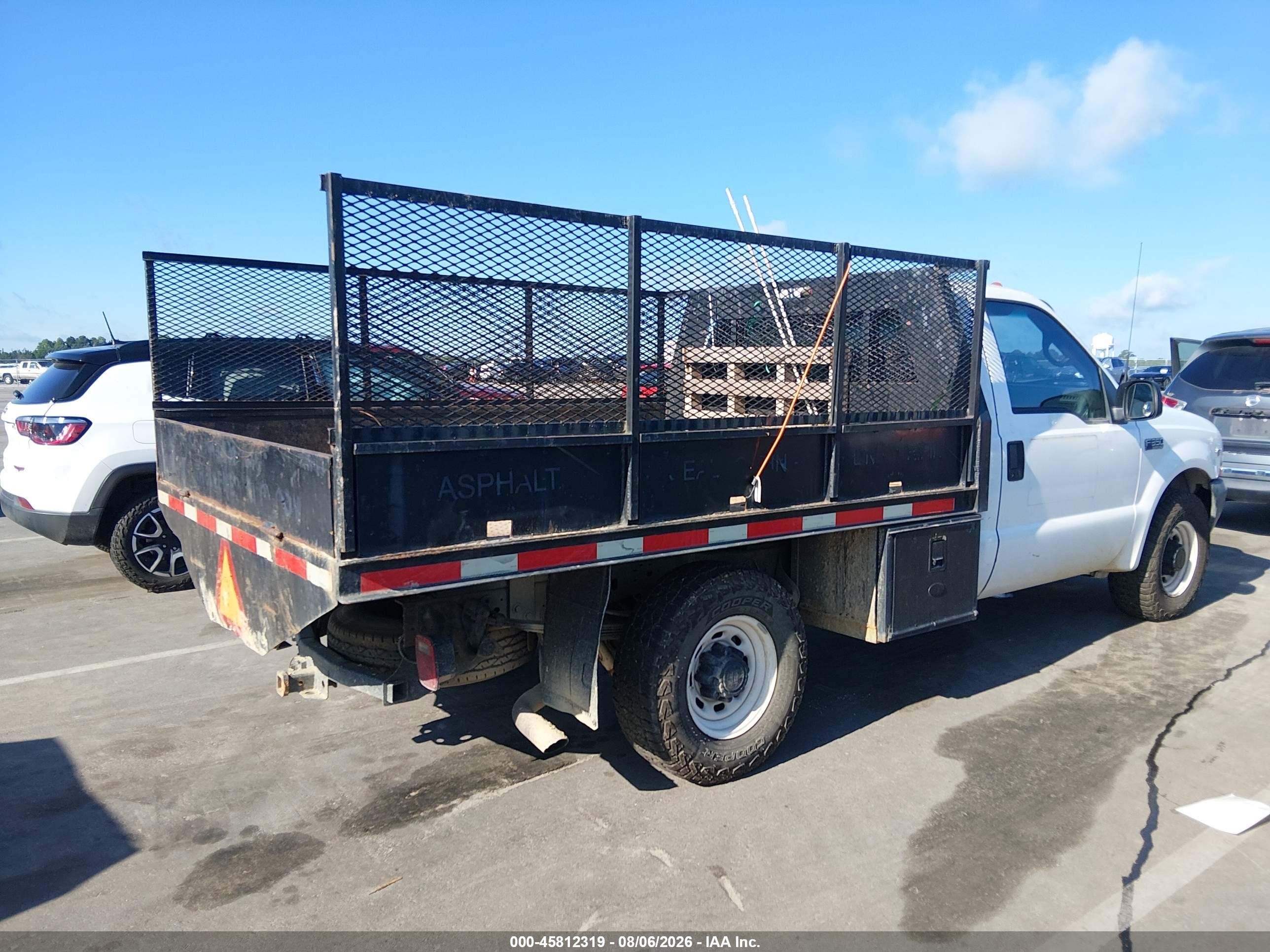 2002 Ford F-350 Xl/xlt White vin: 1FDSF30L92EA72674