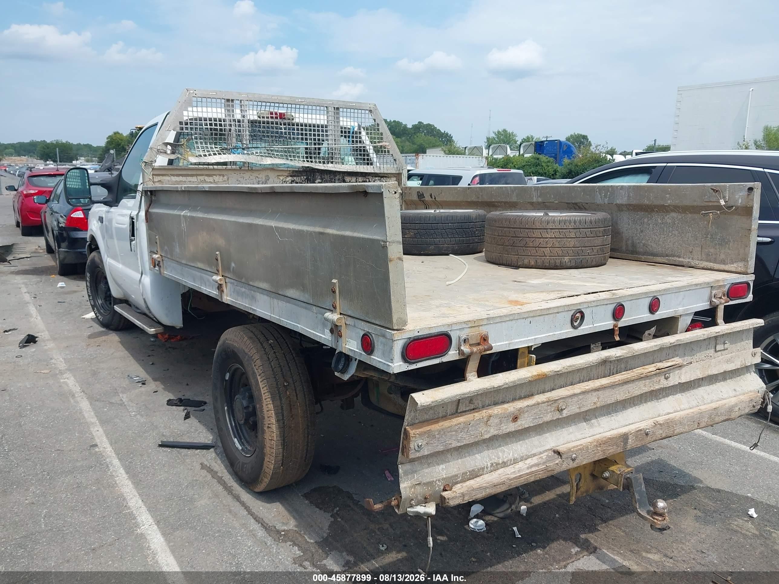 2004 Ford F-350 Xl/xlt White vin: 1FDSF34L24EC29748