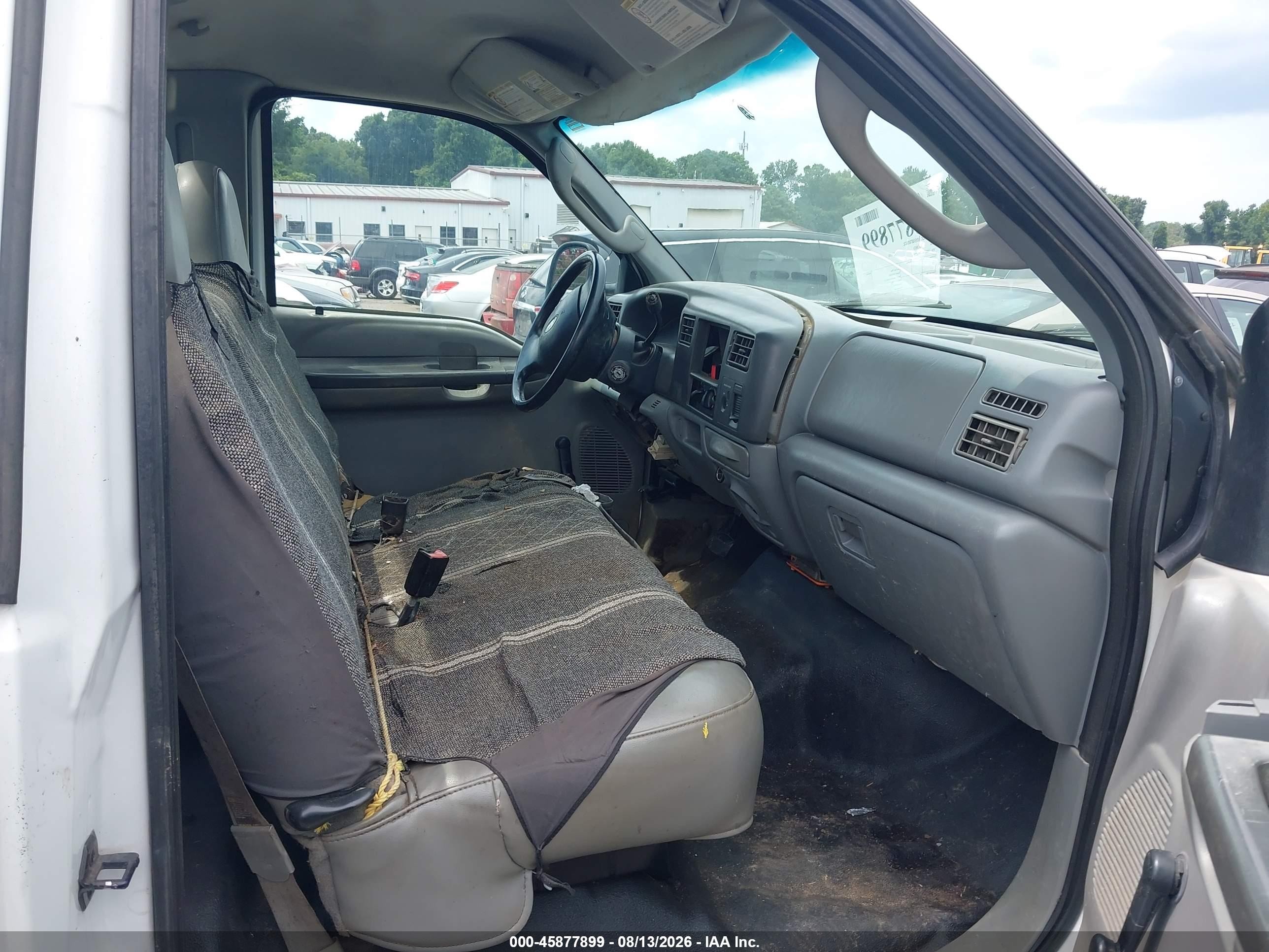 2004 Ford F-350 Xl/xlt White vin: 1FDSF34L24EC29748