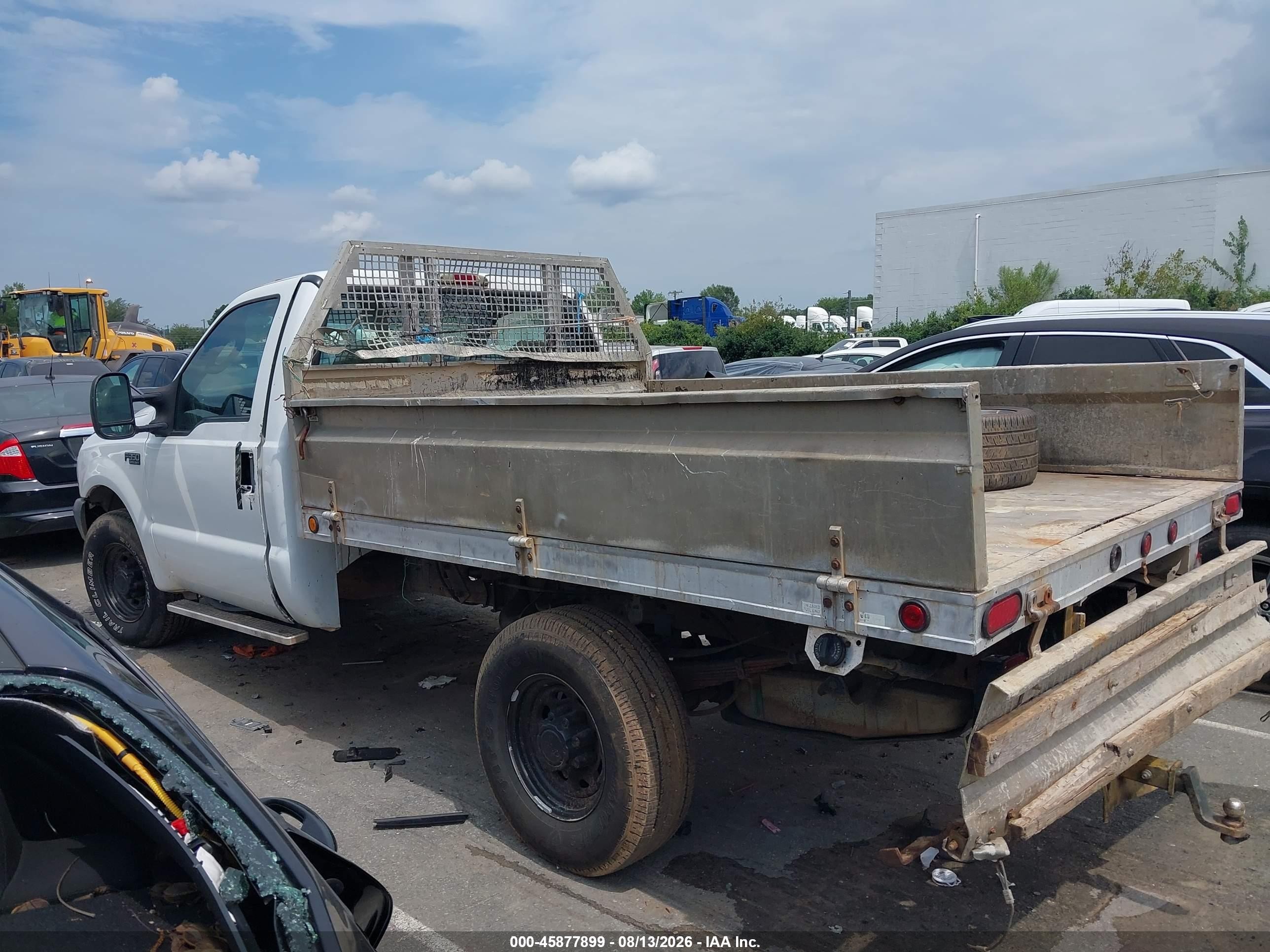 2004 Ford F-350 Xl/xlt White vin: 1FDSF34L24EC29748