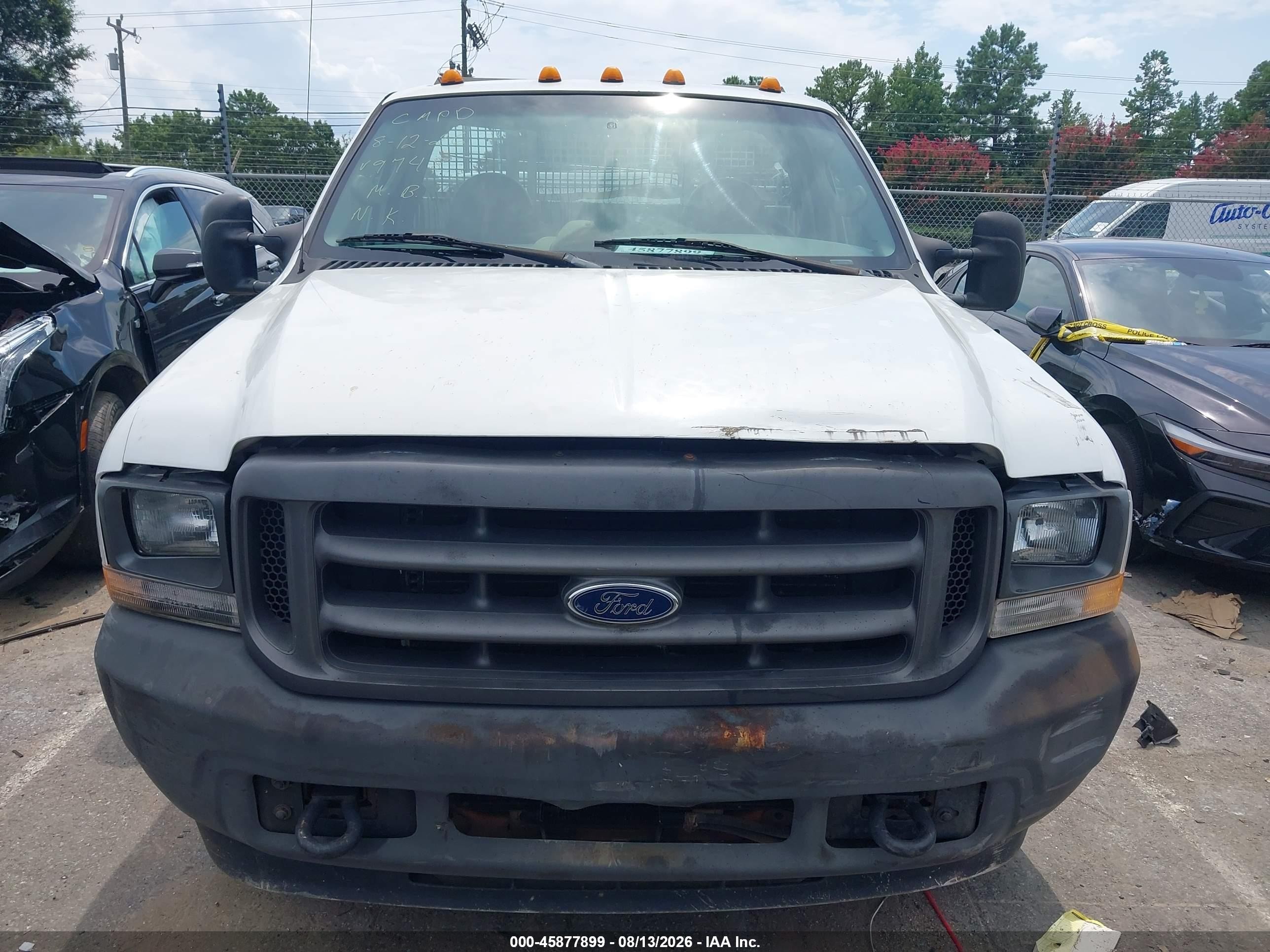 2004 Ford F-350 Xl/xlt White vin: 1FDSF34L24EC29748